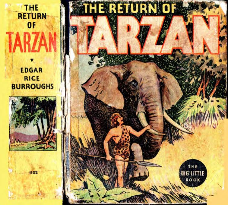 Return of Tarzan INC 1936 BLB