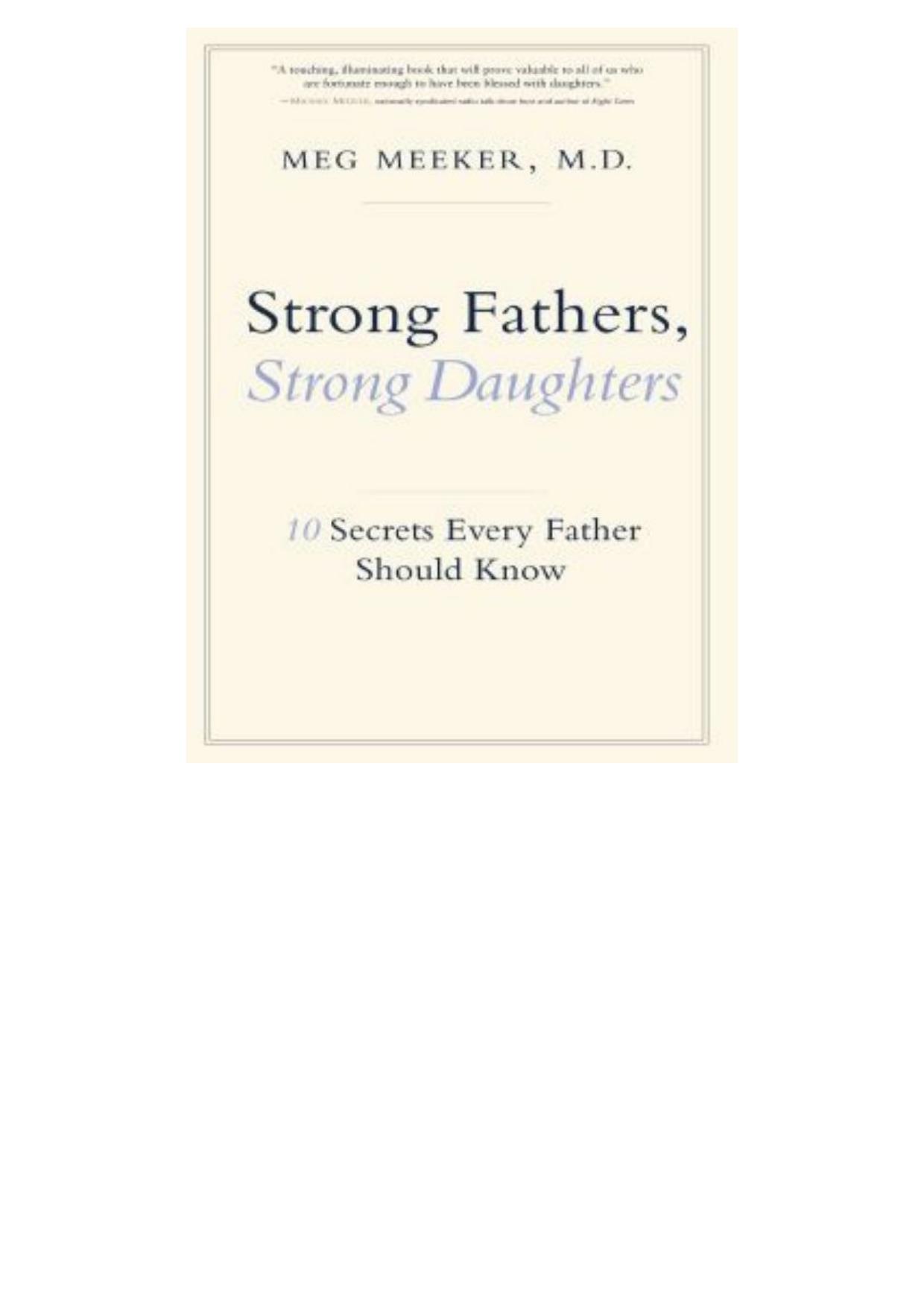 Strong Fathers, Strong Daughters