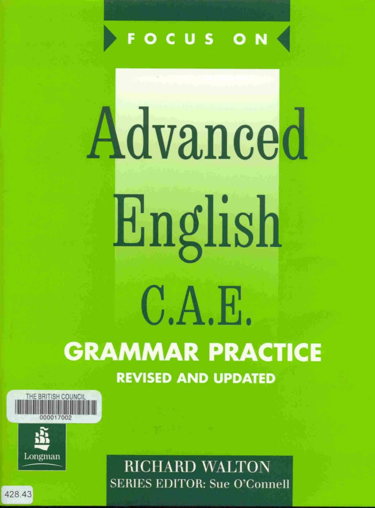 Advanced English C.A.E Grammar Practice