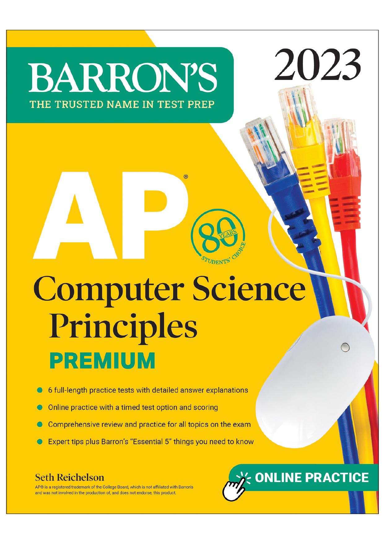 AP Computer Science Principles Premium, 2023