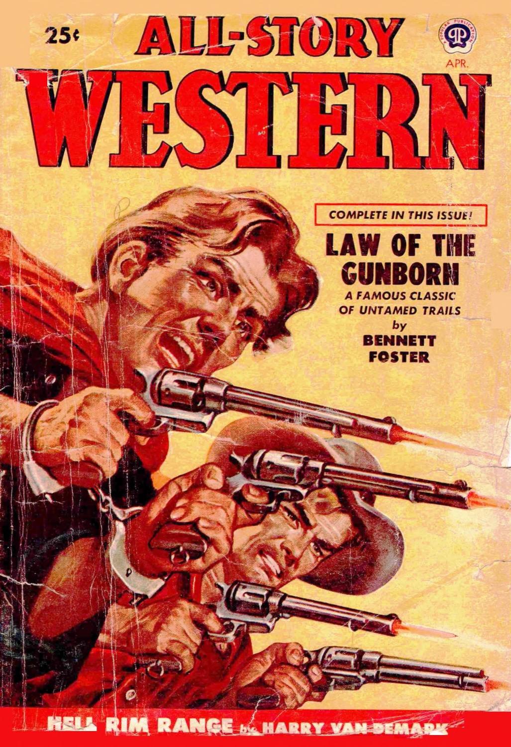 All-Story Western - April 1949