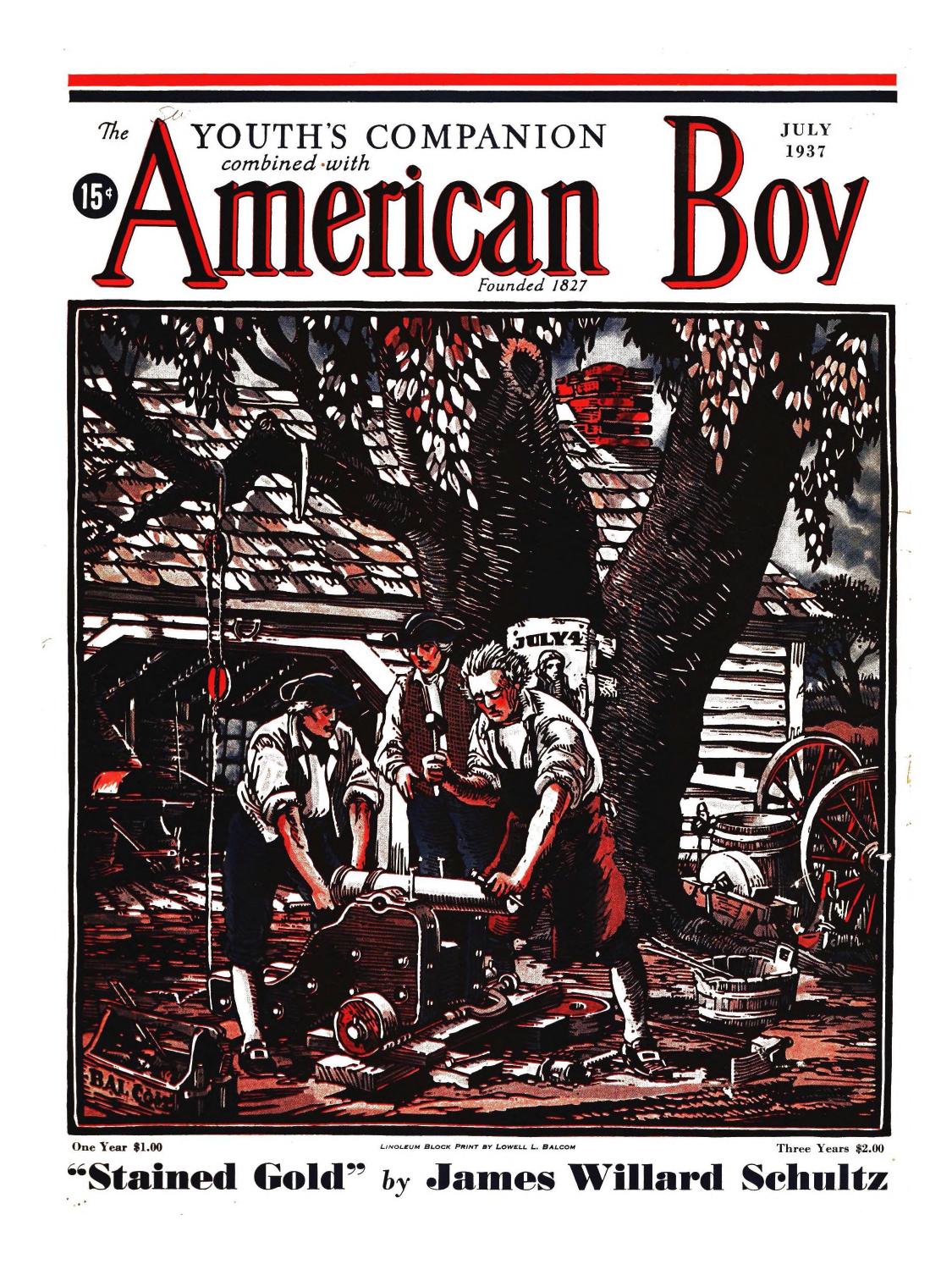 The American Boy - July 1937