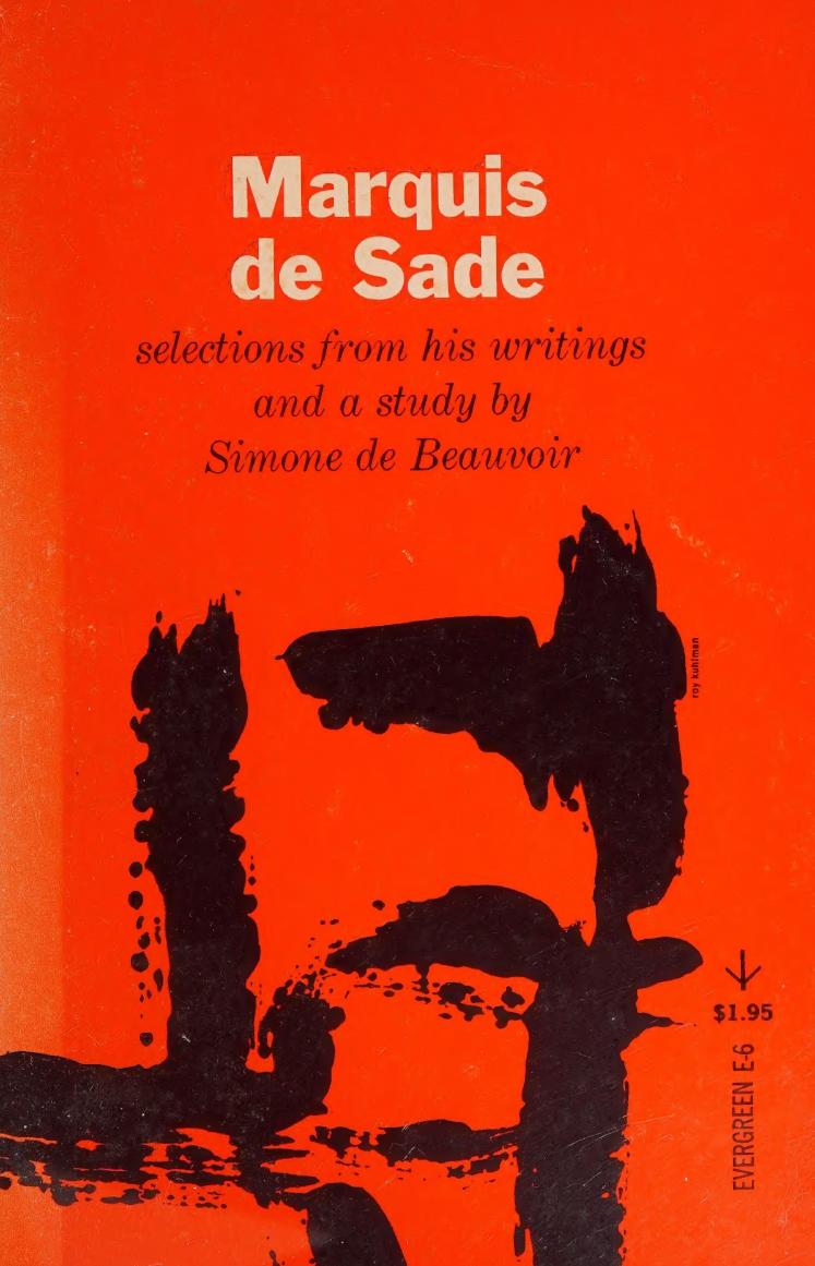 Selections from His Writings, and an Essay by Simone de Beauvoir