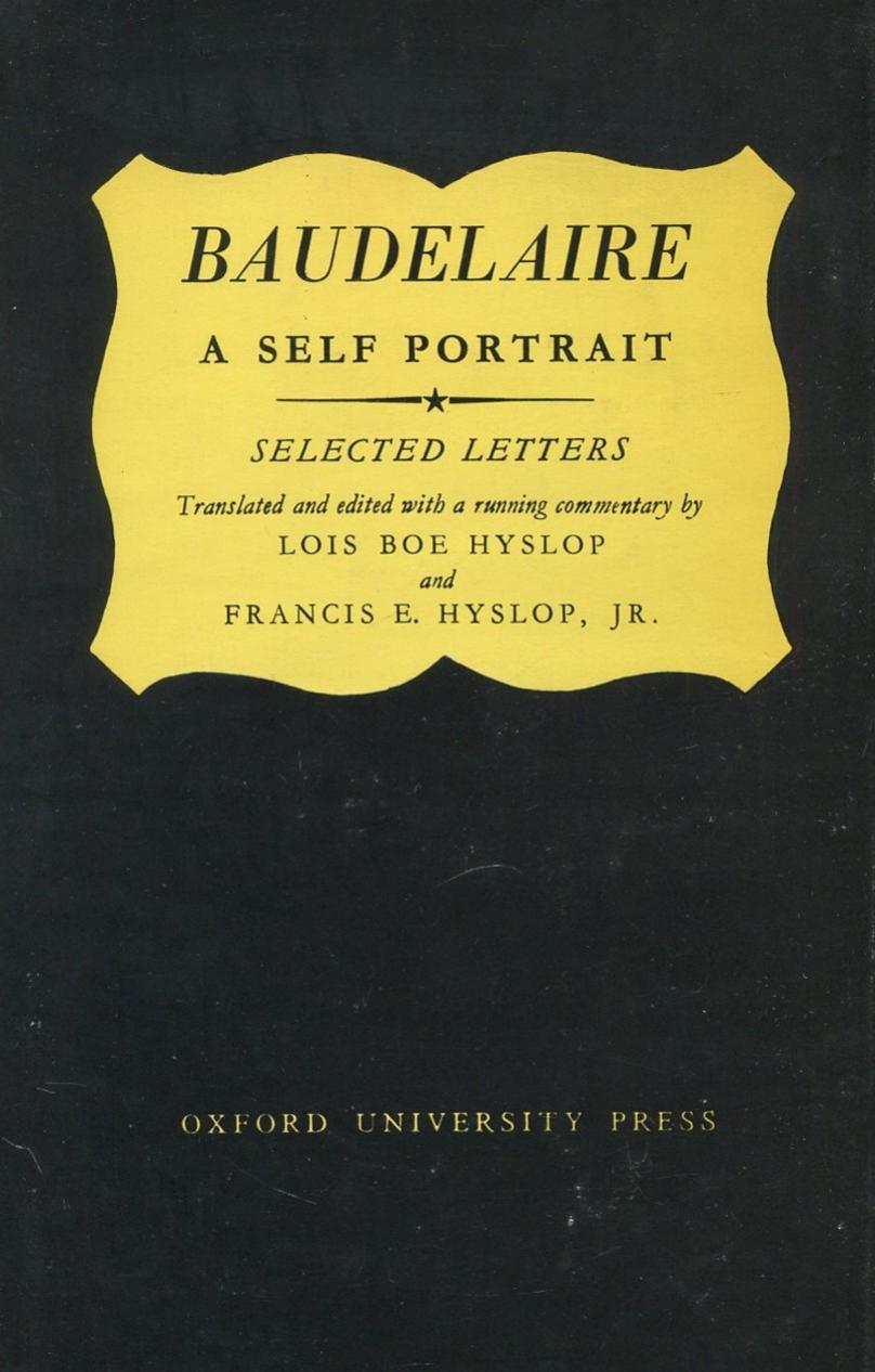 Baudelaire: A Self-Portrait