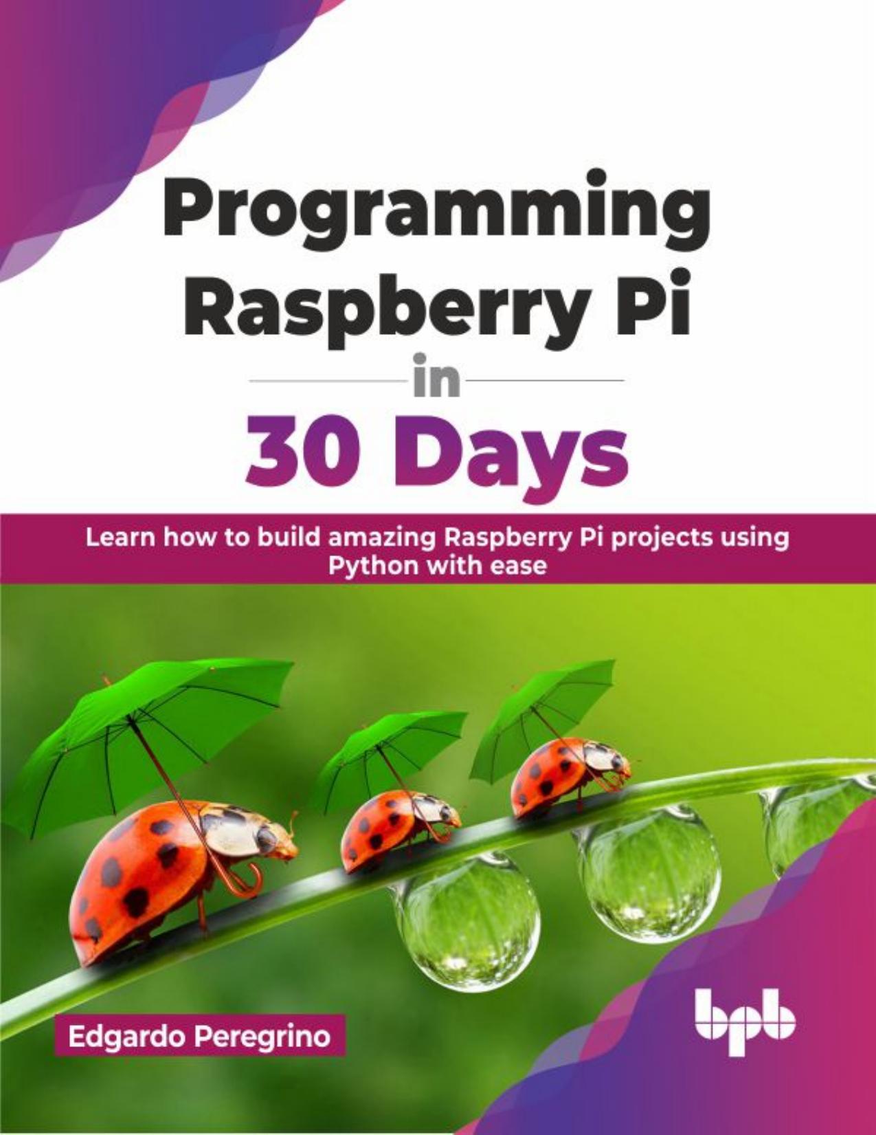 Peregrino E. Programming Raspberry Pi in 30 Days. Learn how to build...2023