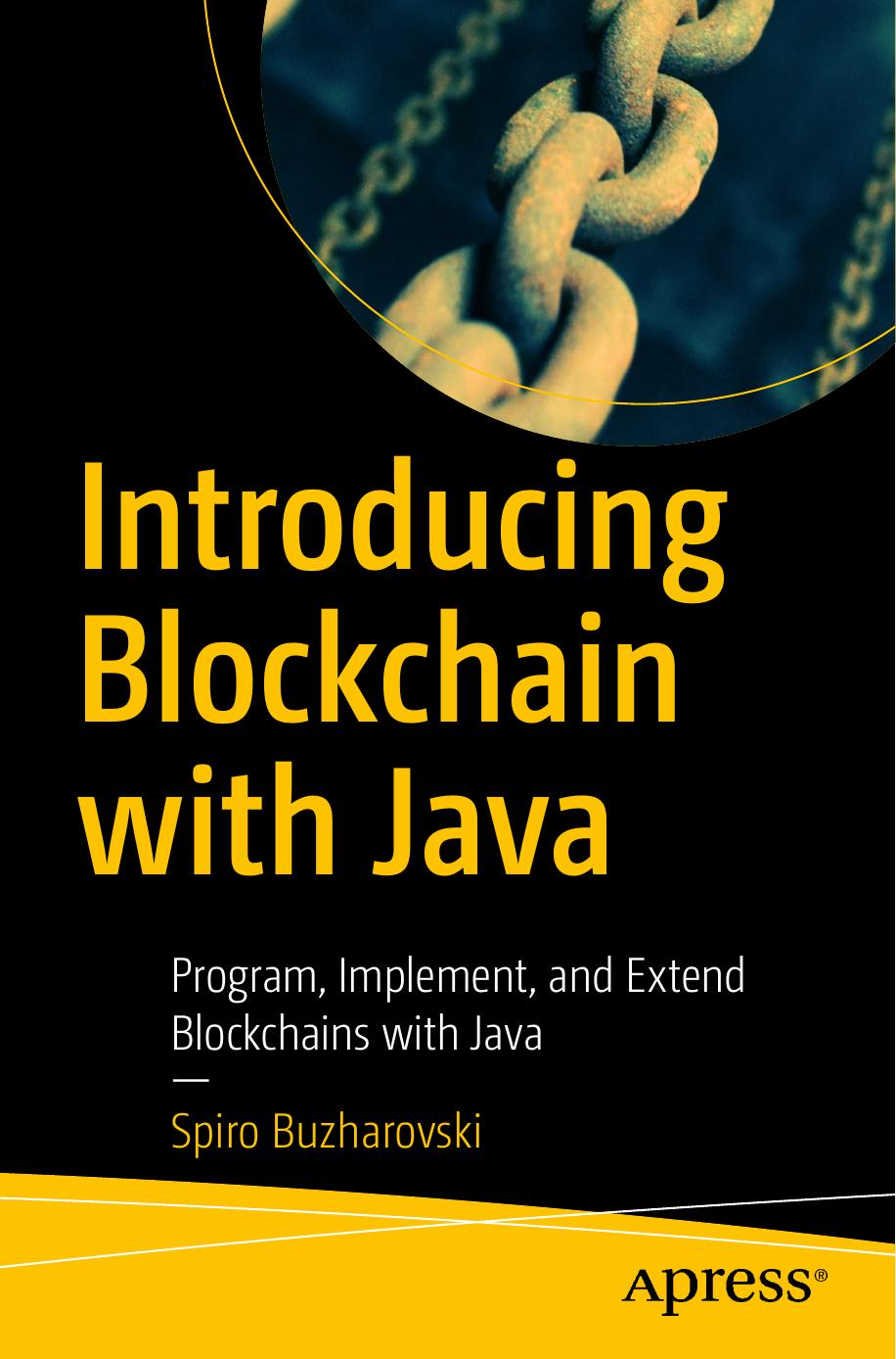 Buzharovski S. Introducing Blockchain with Java...2022