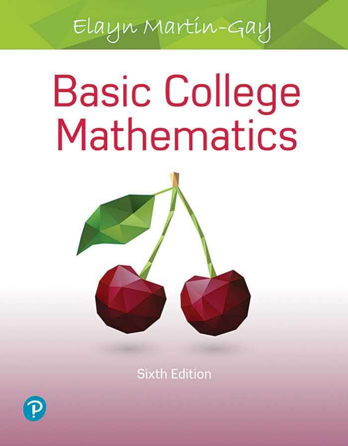 Martin-Gay E. Basic College Mathematics 6ed 2020