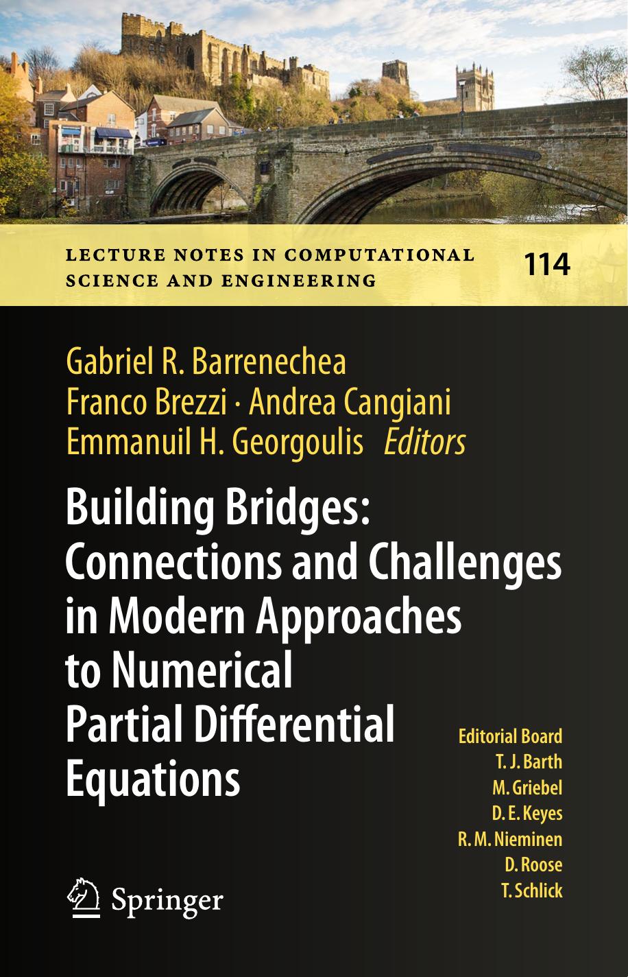 Barrenechea G. Building Bridges....Modern Approaches to Numerical PDE 2016