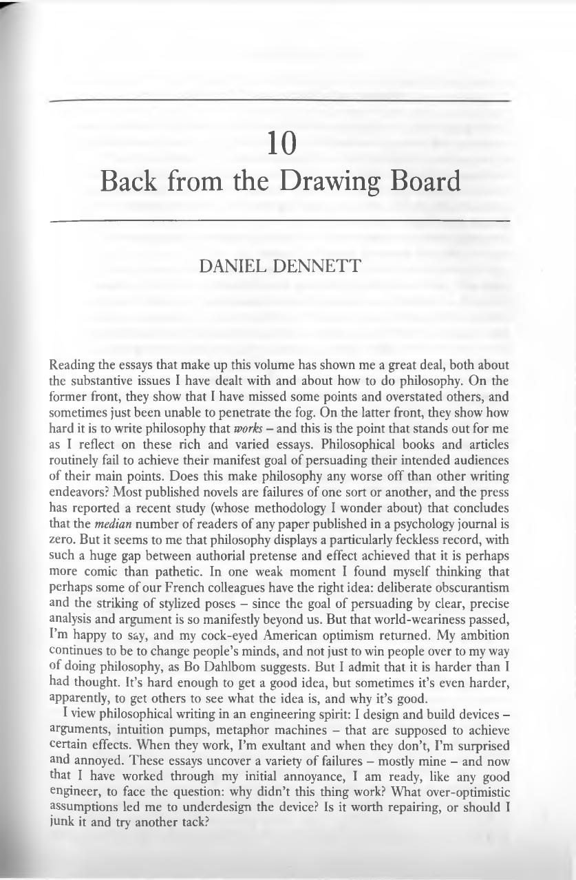 Dennett and his Critics: Demystifying Mind