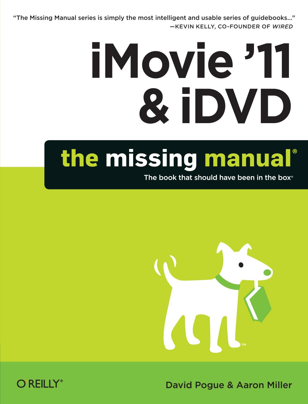 iMovie '11 & iDVD