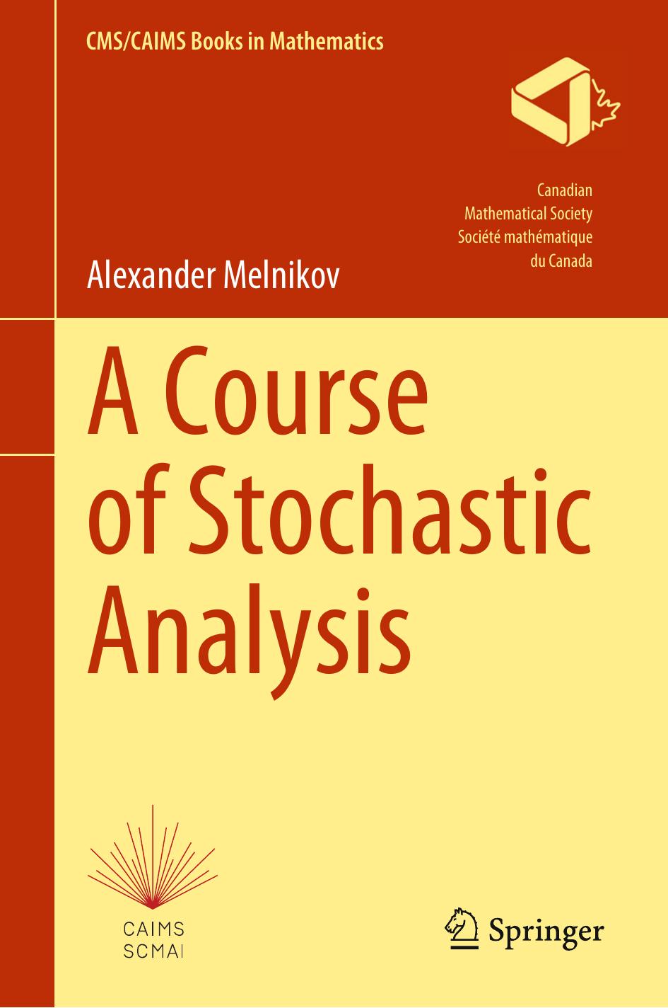 Melnikov A. A Course of Stochastic Analysis 2023