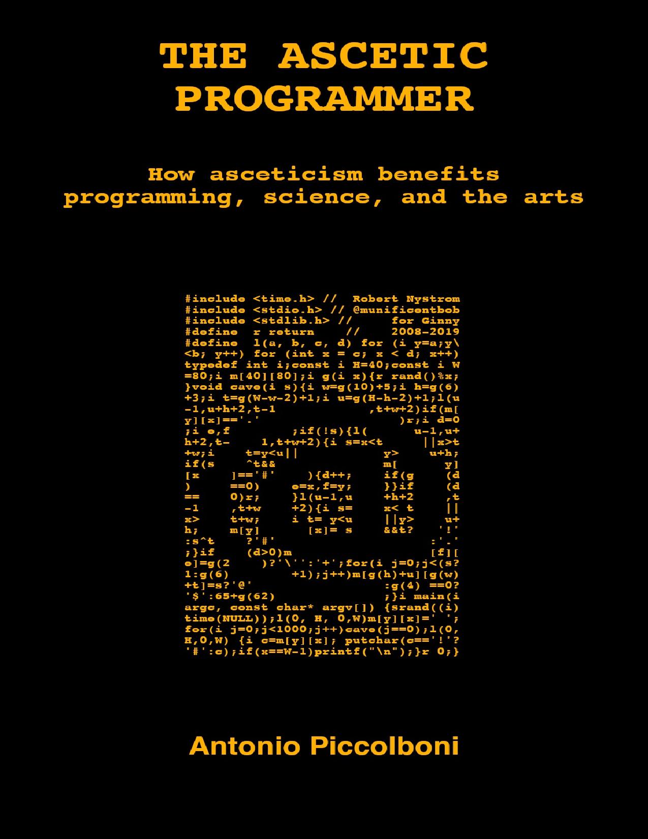 The Ascetic Programmer