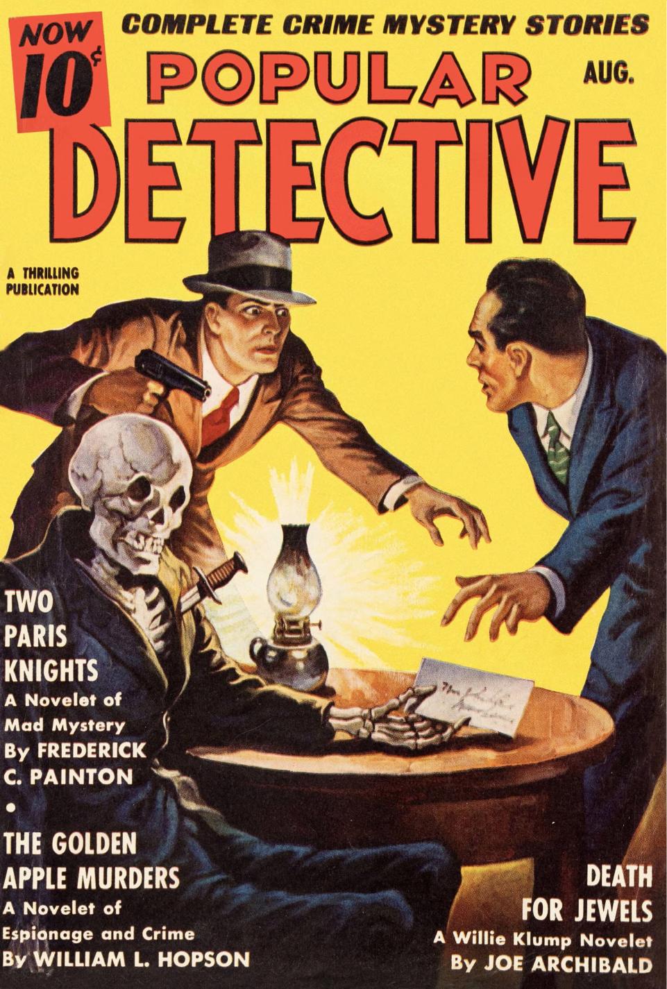 Popular Detective - August 1940