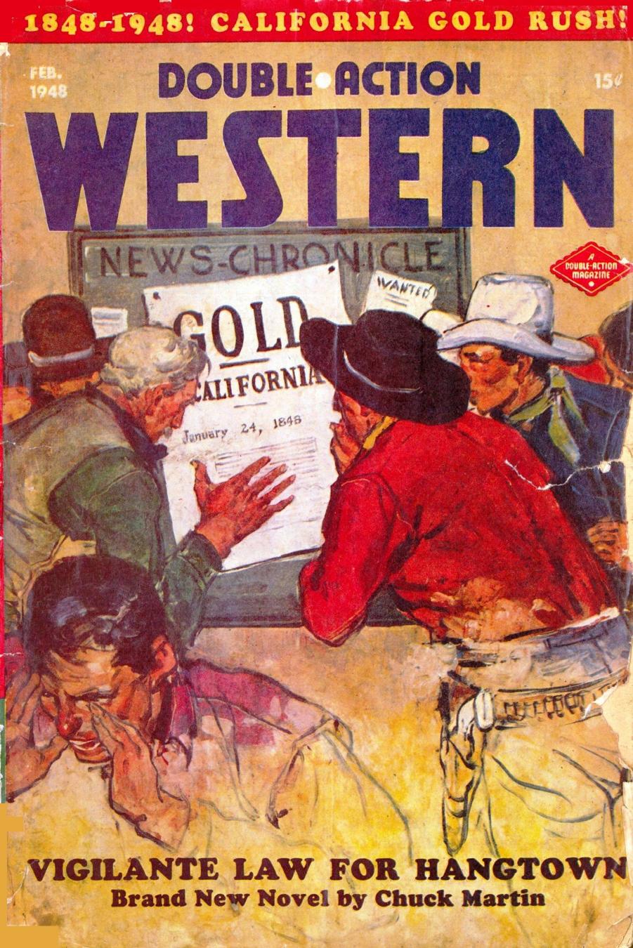 Double Action Western - February 1948