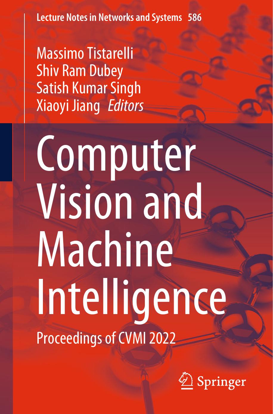 Tistarelli M. Computer Vision and Machine Intelligence 2023