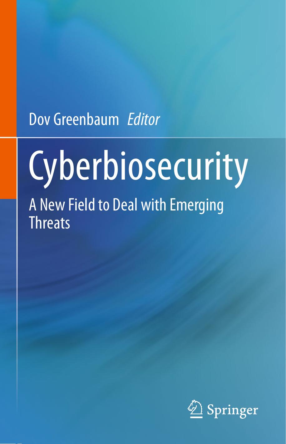 Cyberbiosecurity