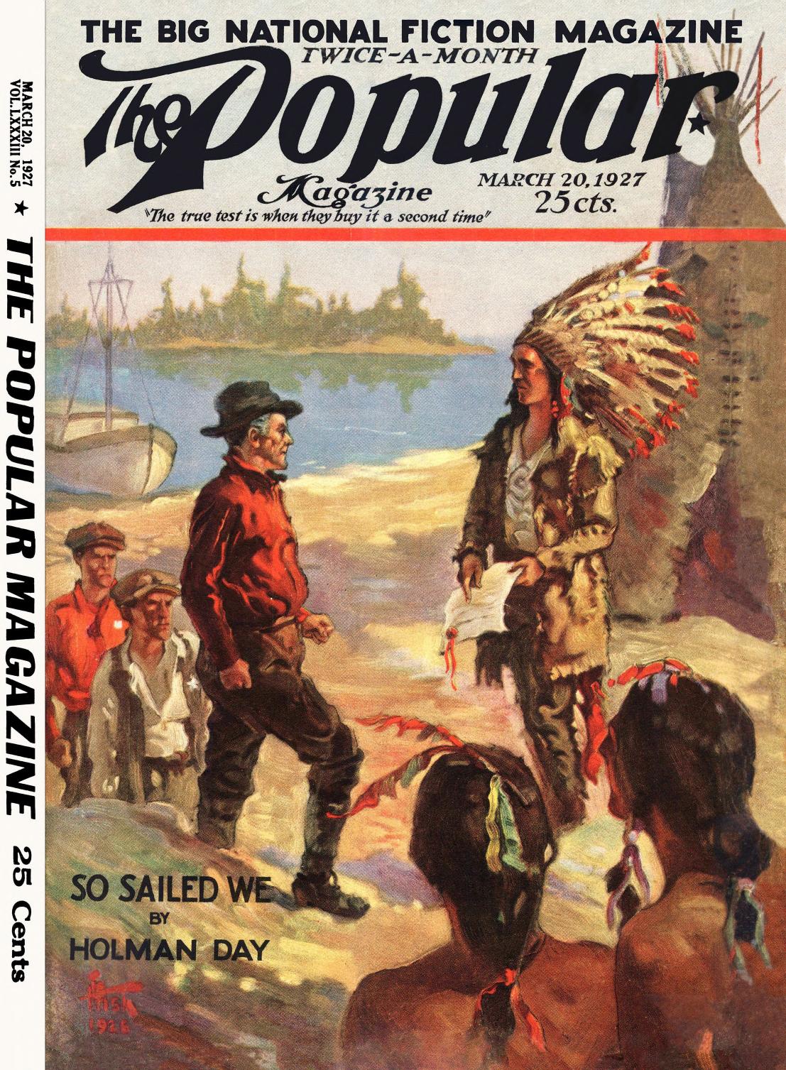 Popular Magazine - 20 March 1927