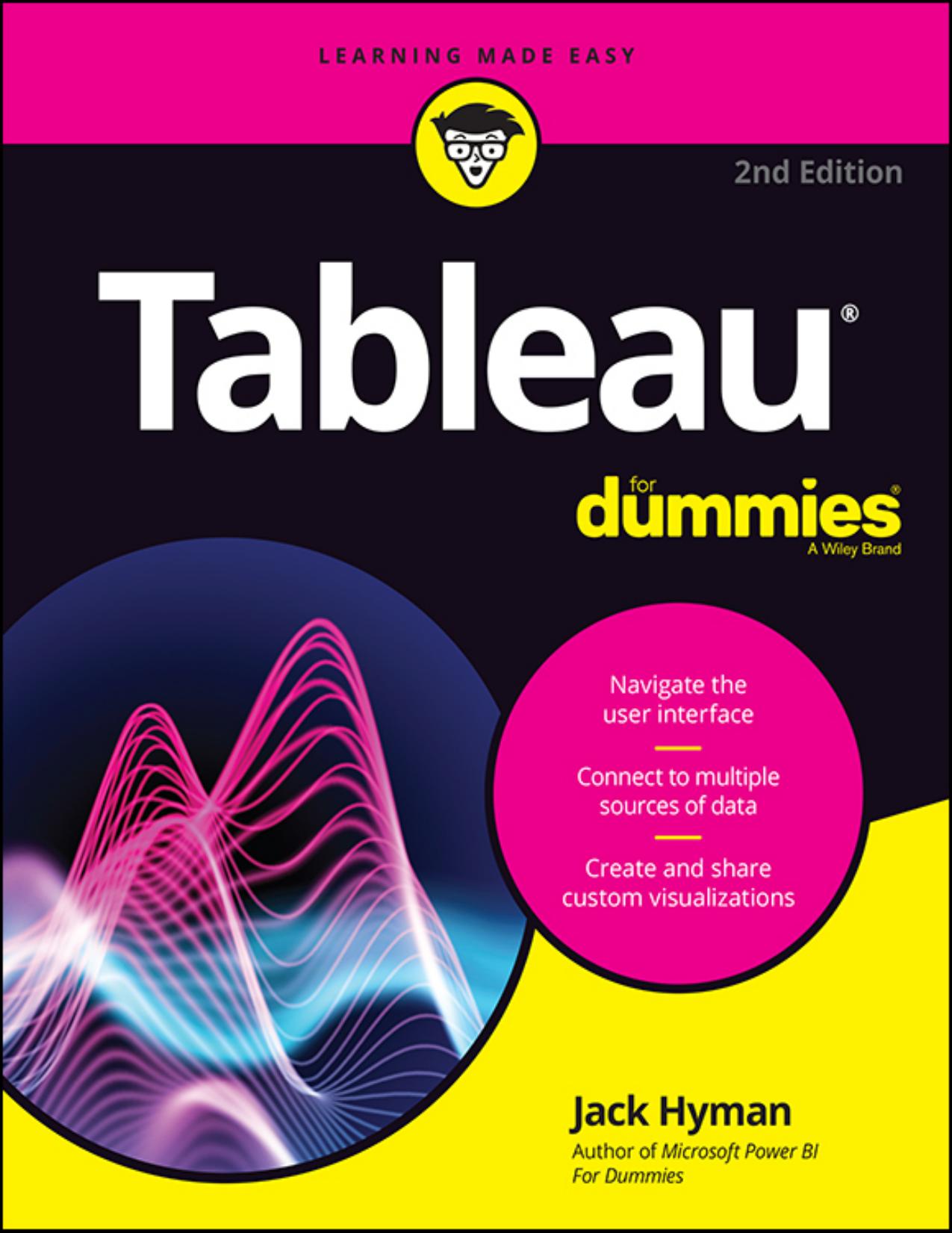 Hyman J. Tableau For Dummies 2ed 2023