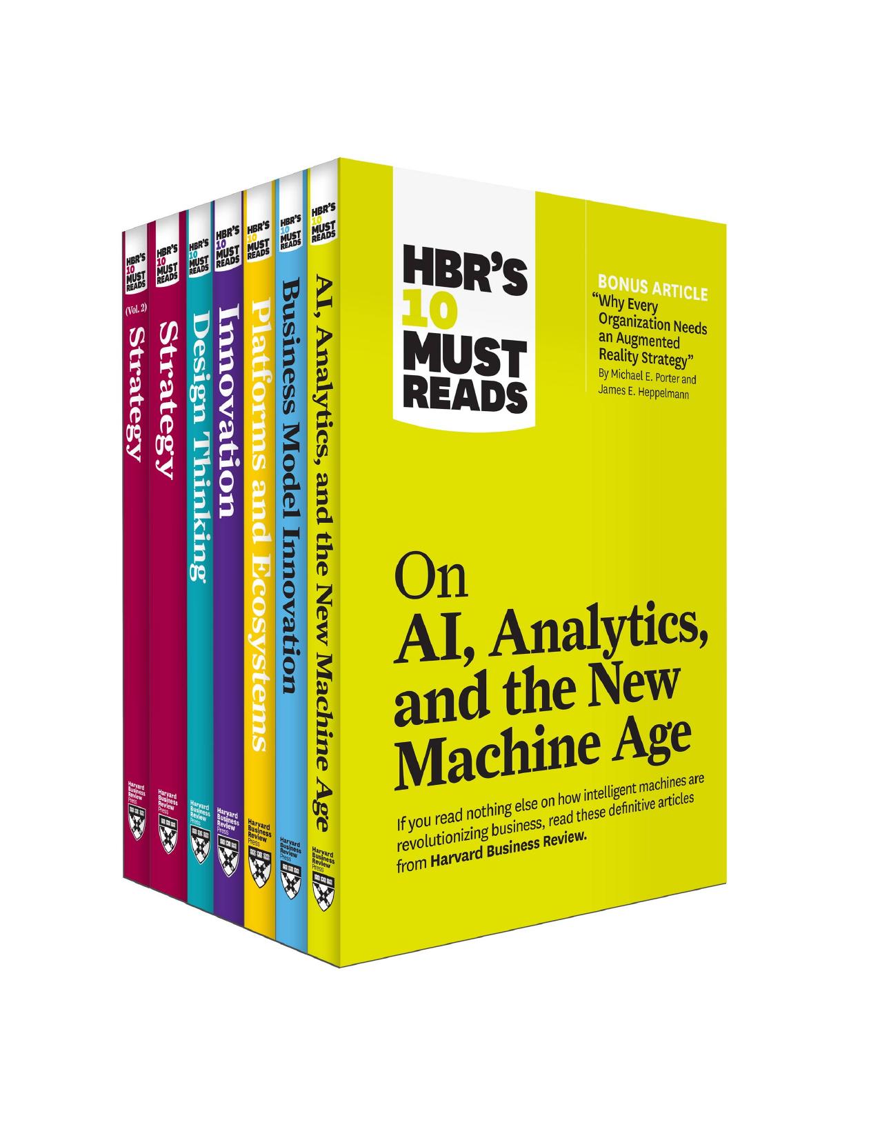 HBR's 10 Must Reads on Technology and Strategy Collection (7 Books)