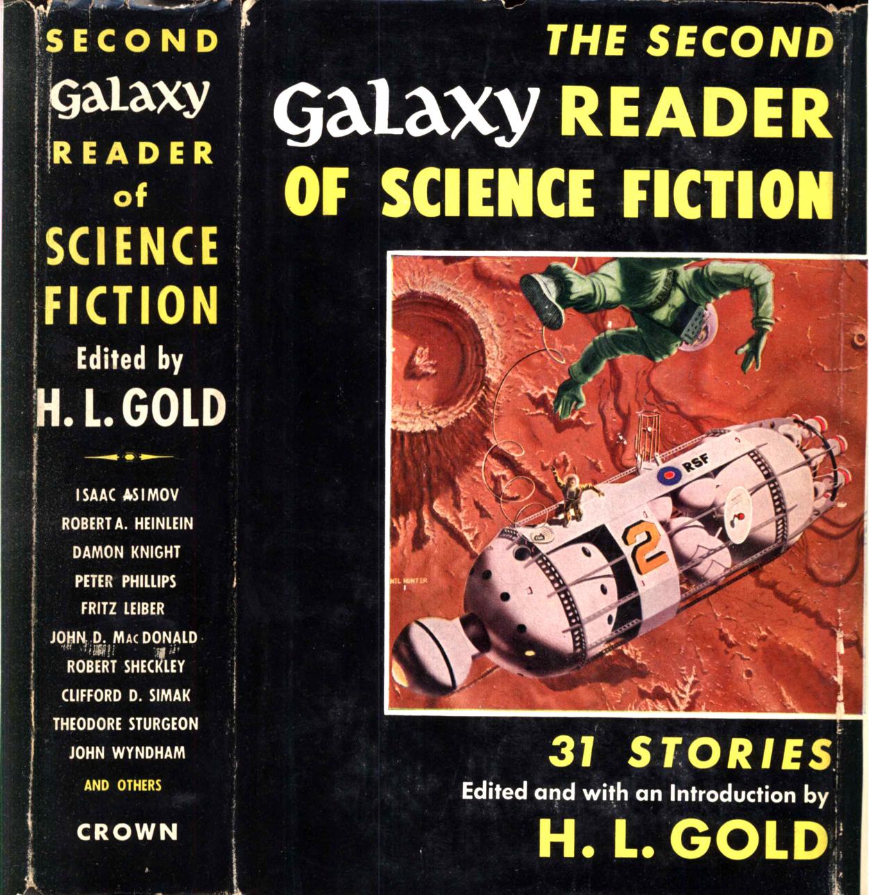 The Second Galaxy Reader of Science Fiction (1954) by H. L. Gold (Ed.)