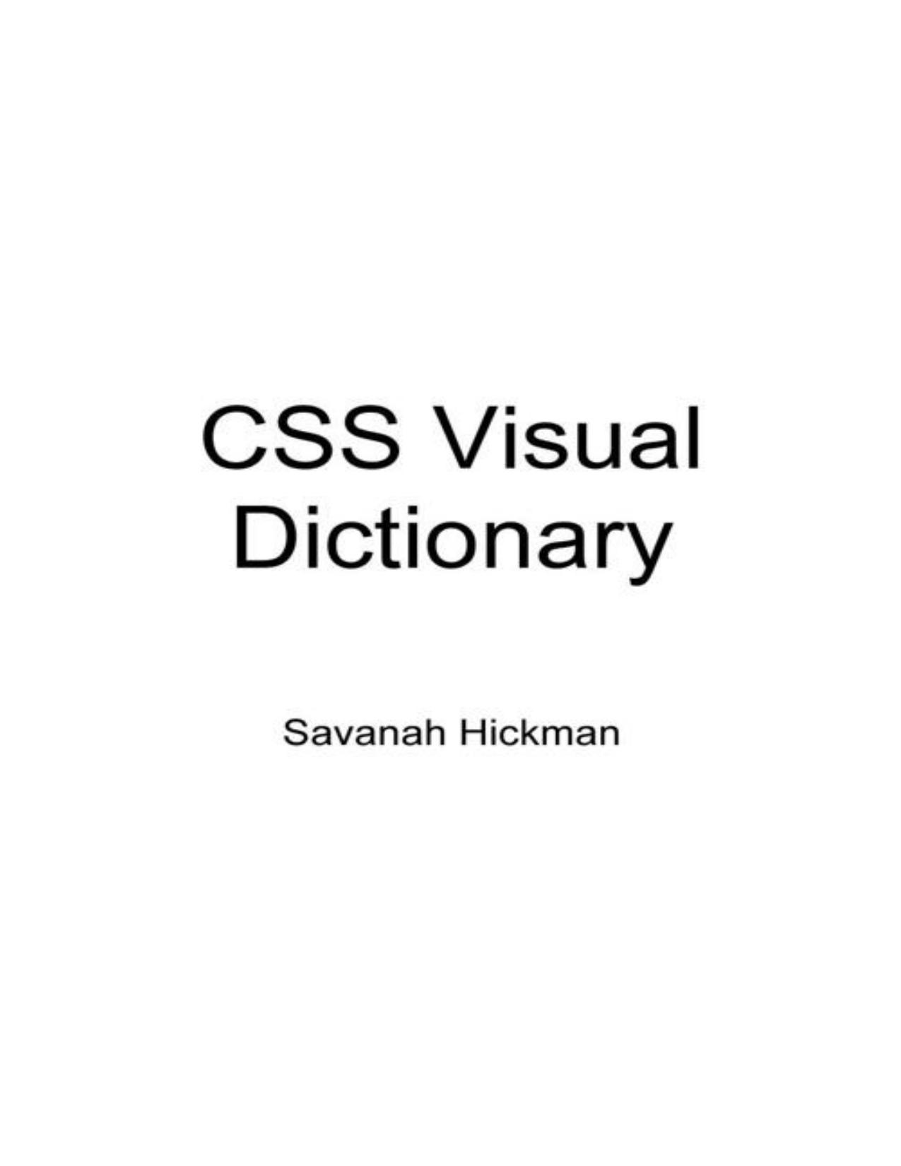 Hickman S. Learn CSS Basics. A Complete Guide...2022 1