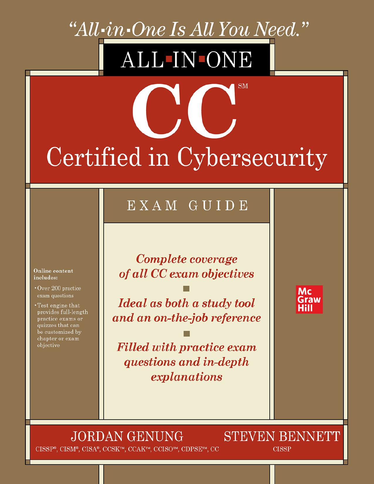 Genung J. CC Certified in Cybersecurity All-in-One Exam Guide 2023