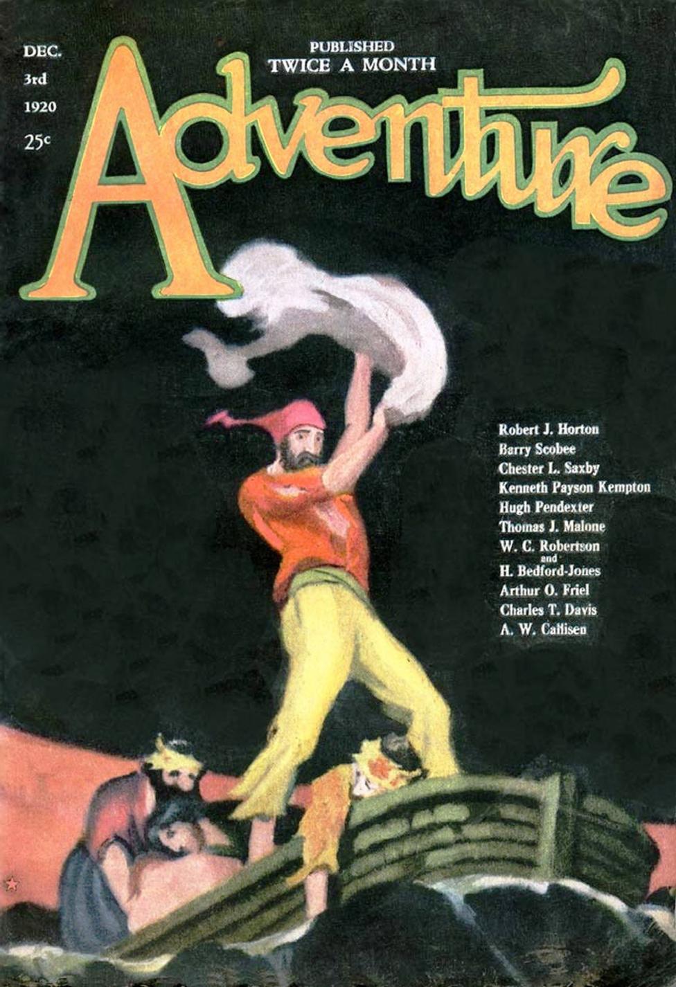 Adventure - 3 December 1920