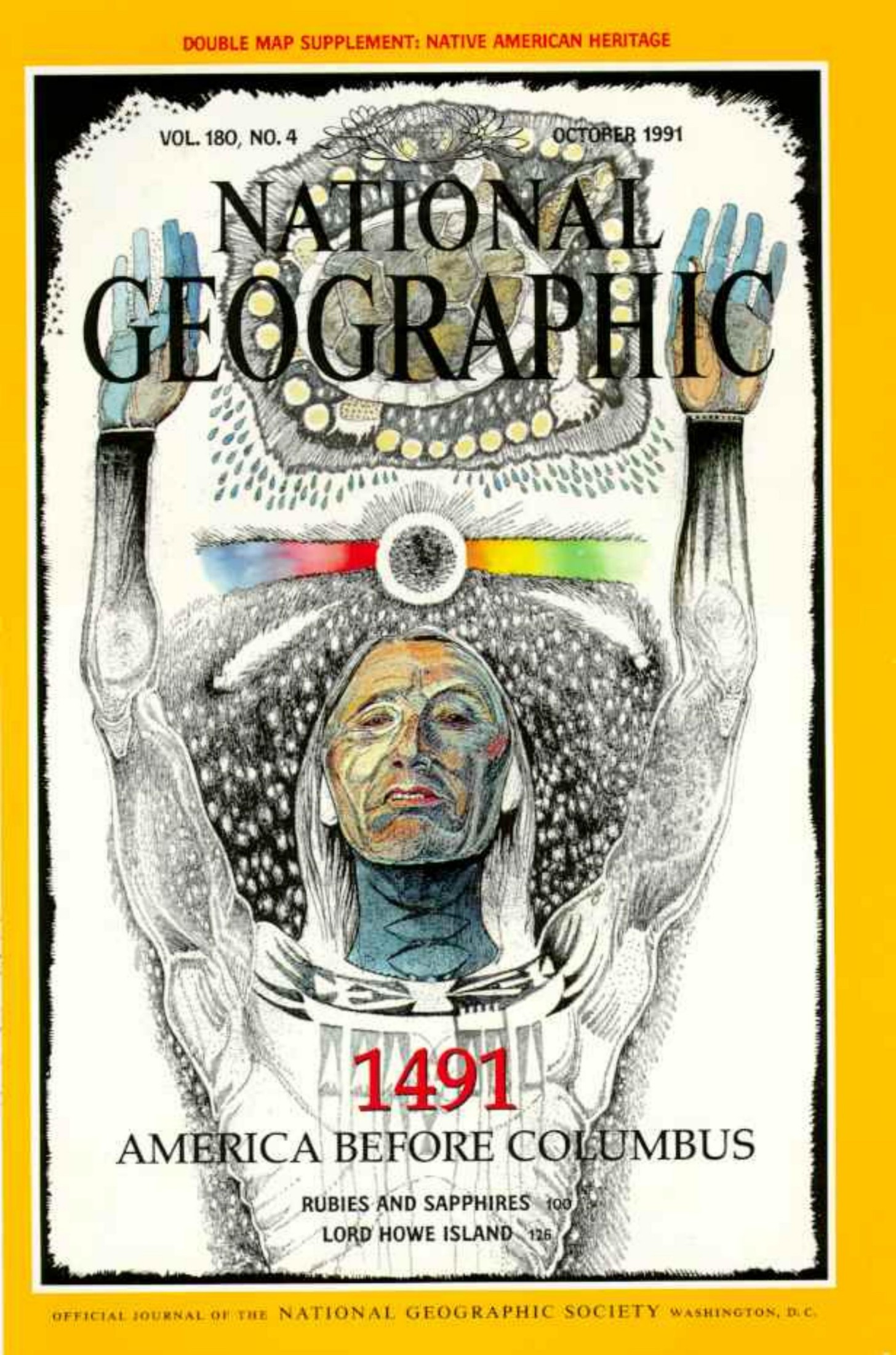 National Geographic 1991-10 180-4 Oct