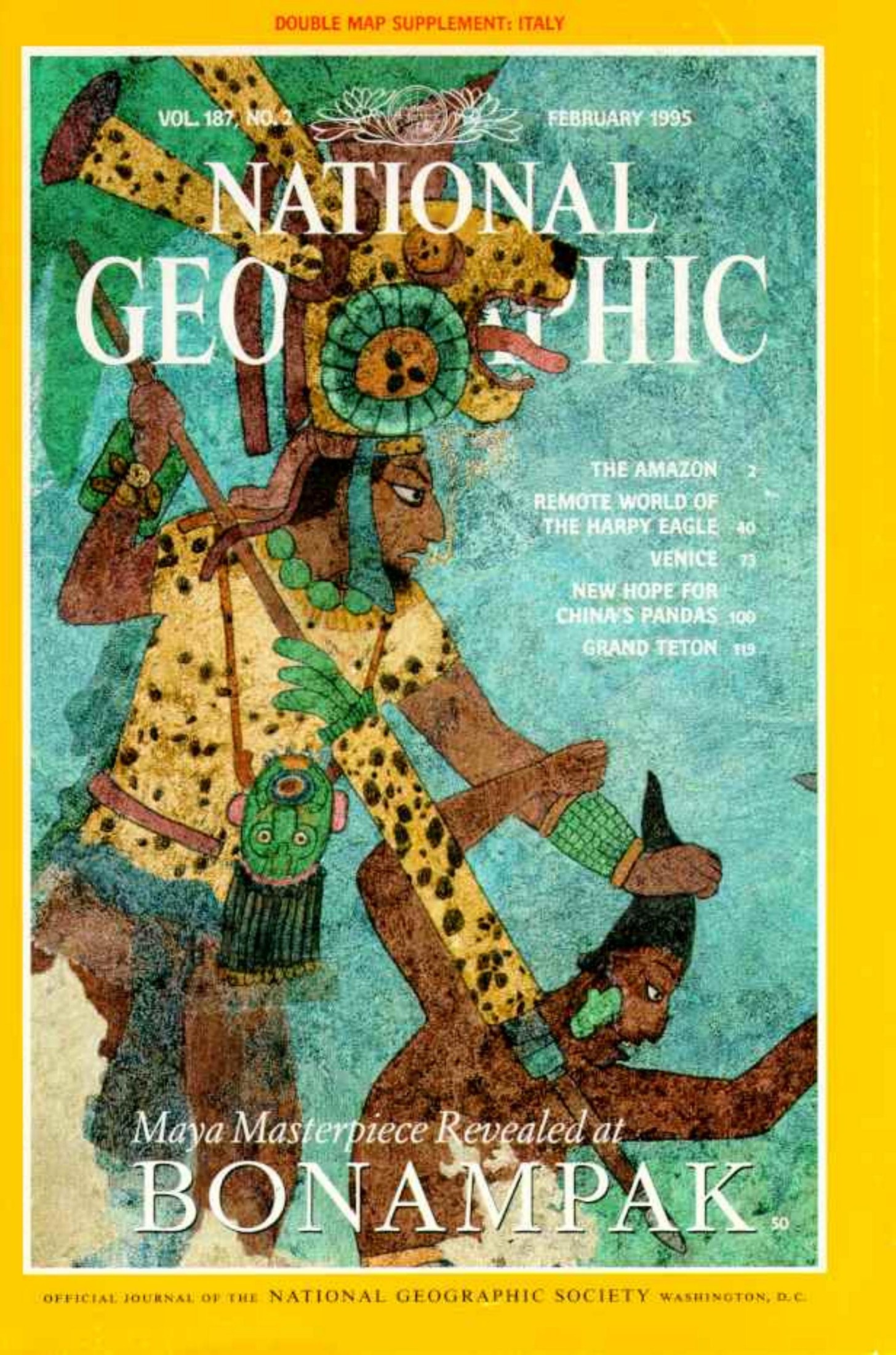 National Geographic 1995-02 187-2 Feb