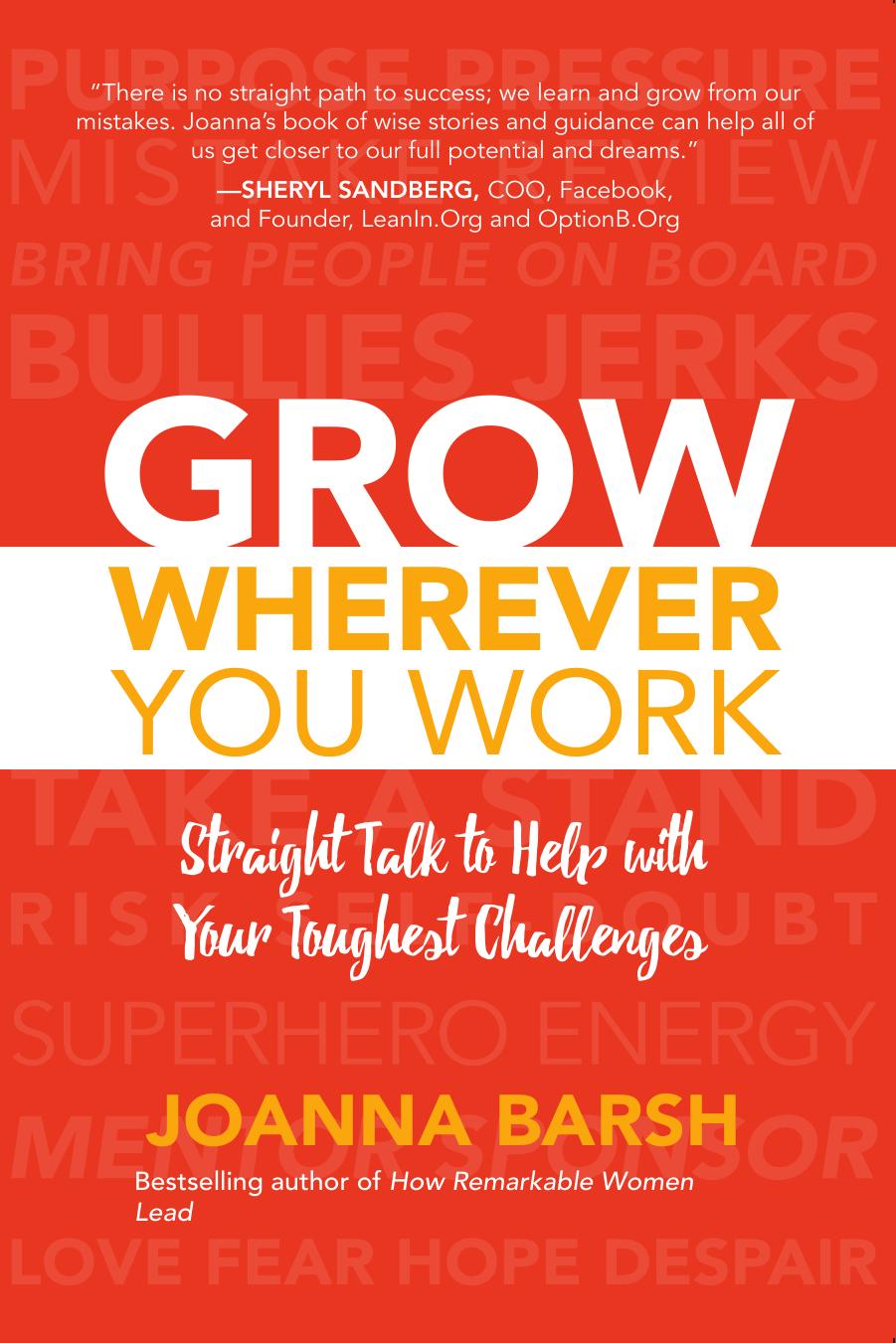 Grow Wherever You Work