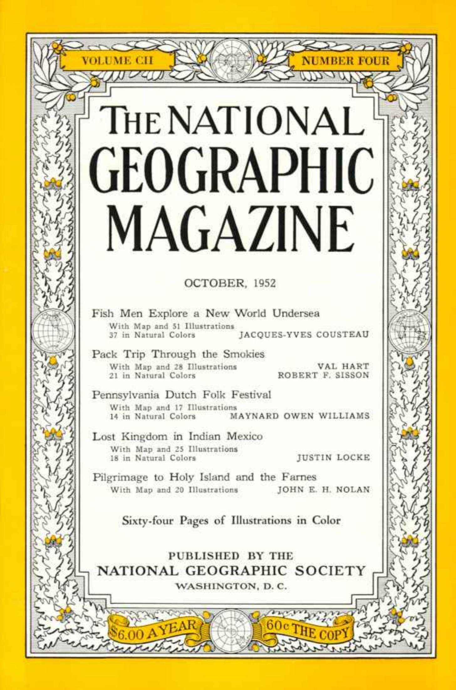 National Geographic 1952-10 102-4 Oct