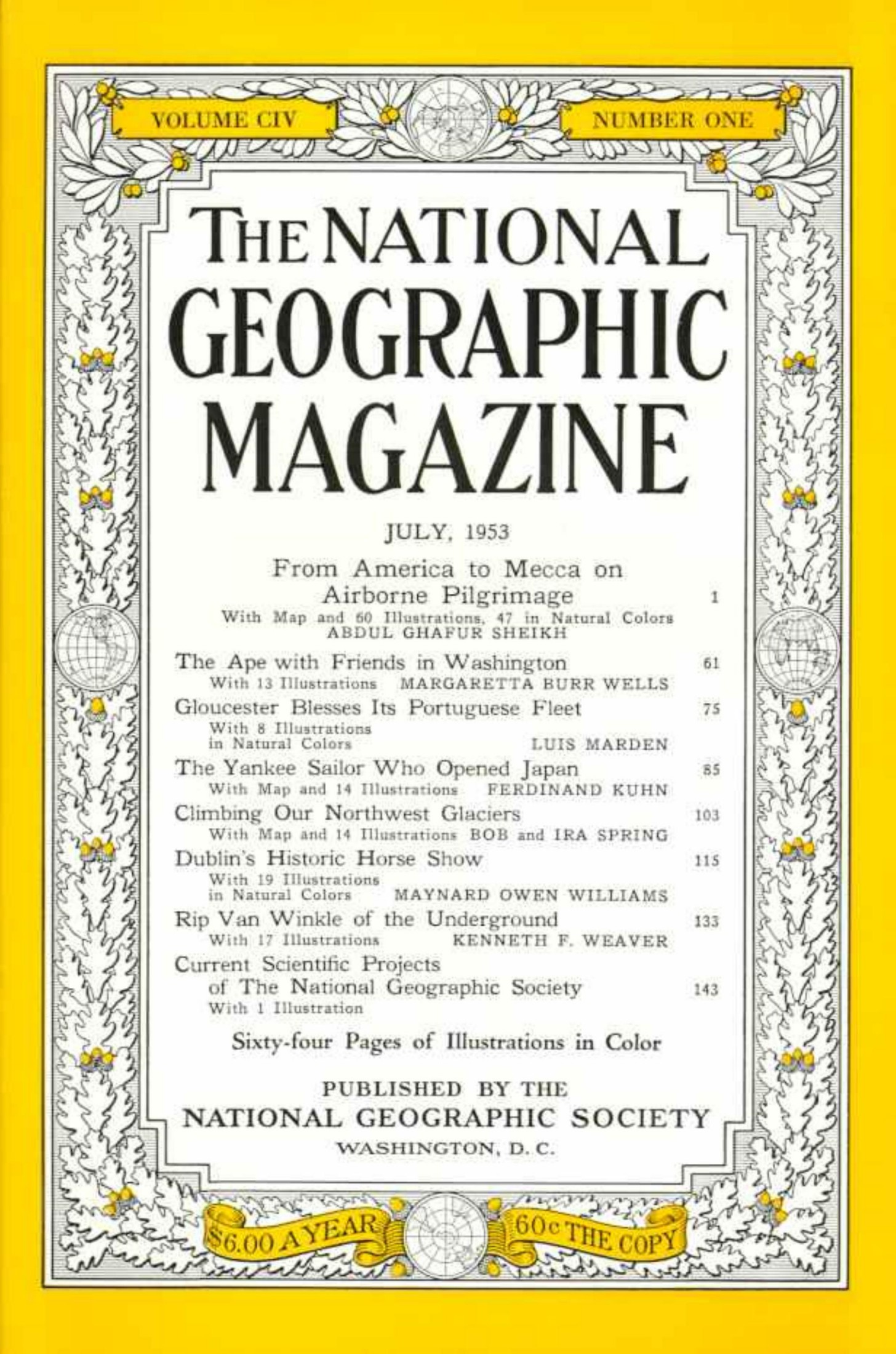 National Geographic 1953-07 104-1 Jul