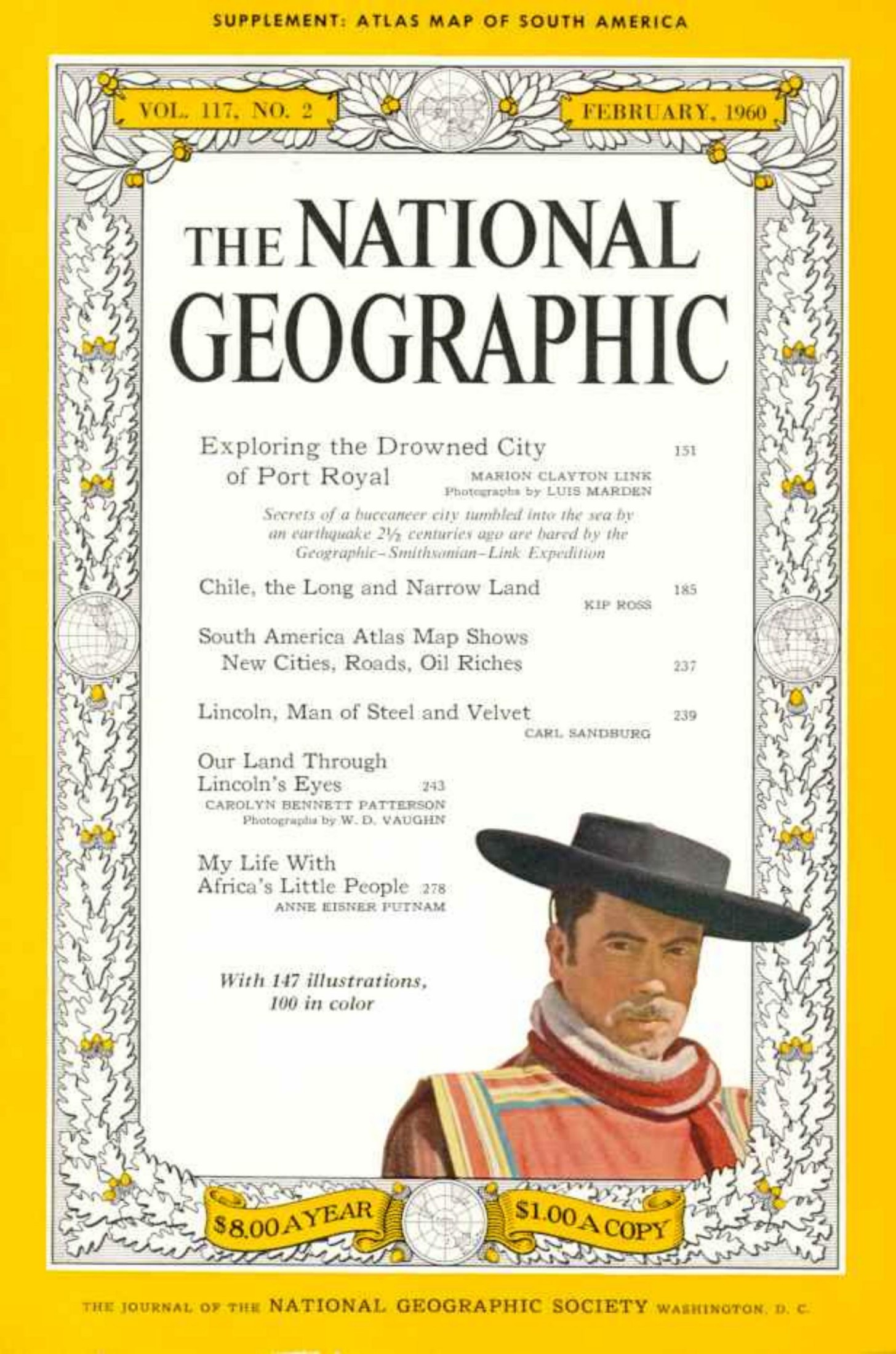 National Geographic 1960-02 117-2 Feb