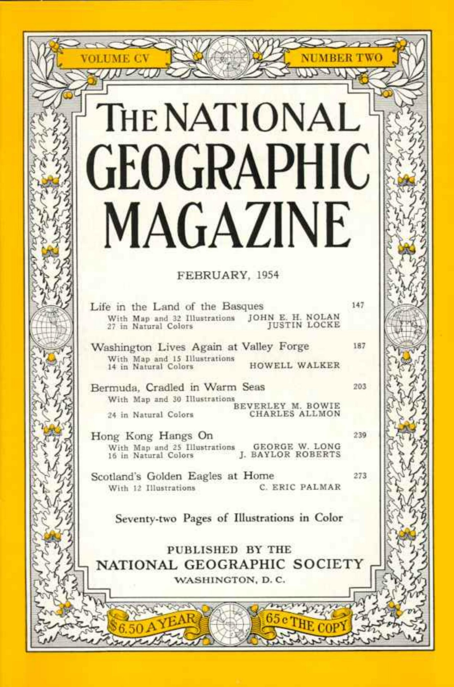 National Geographic 1954-02 105-2 Feb