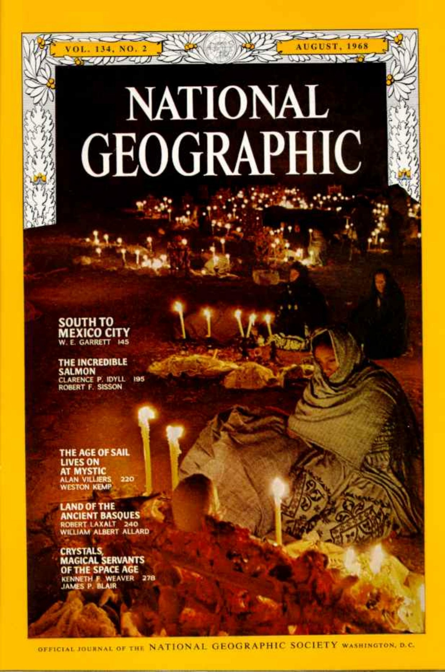 National Geographic 1968-08 134-2 Aug