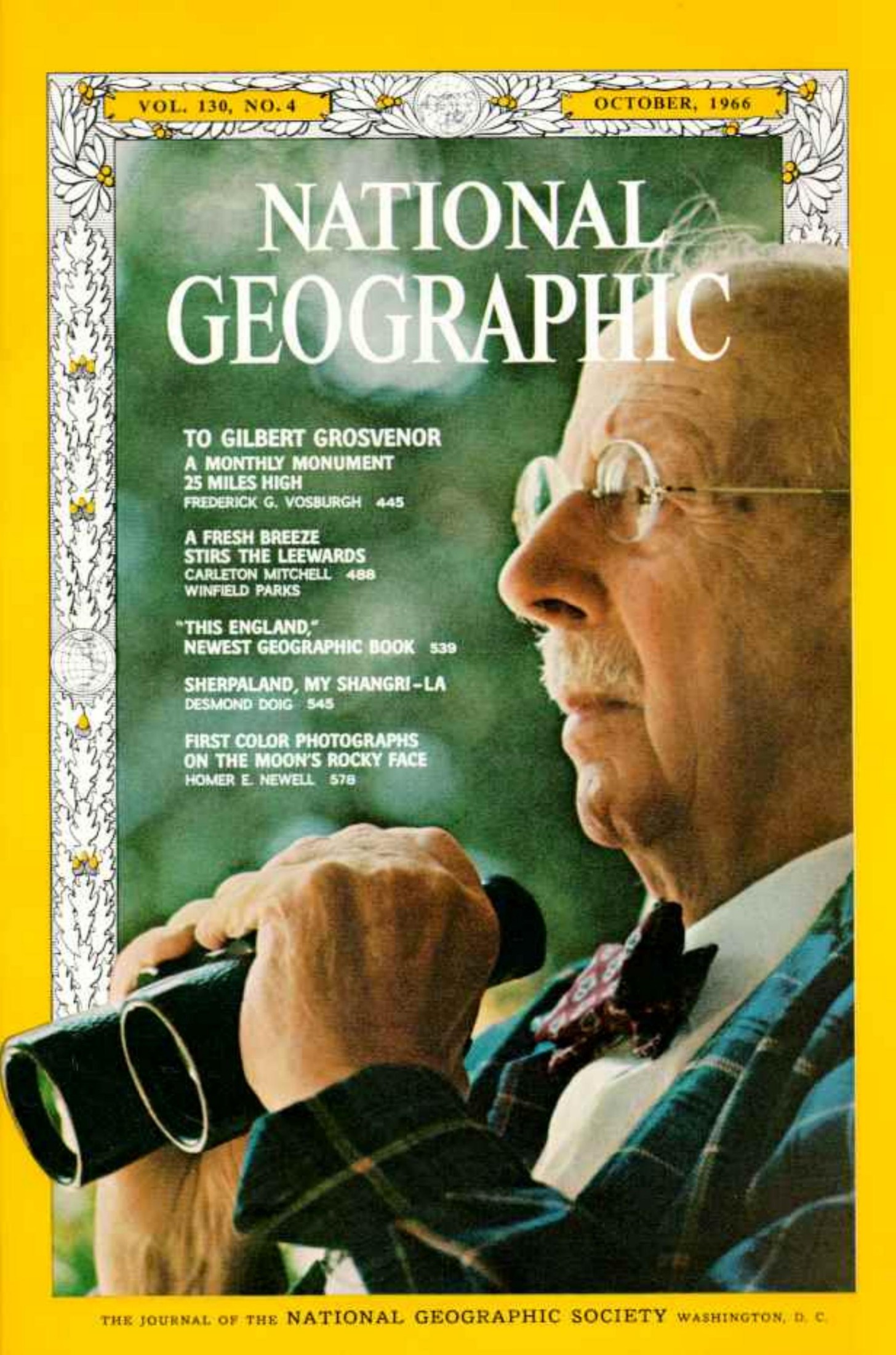 National Geographic 1966-10 130-4 Oct