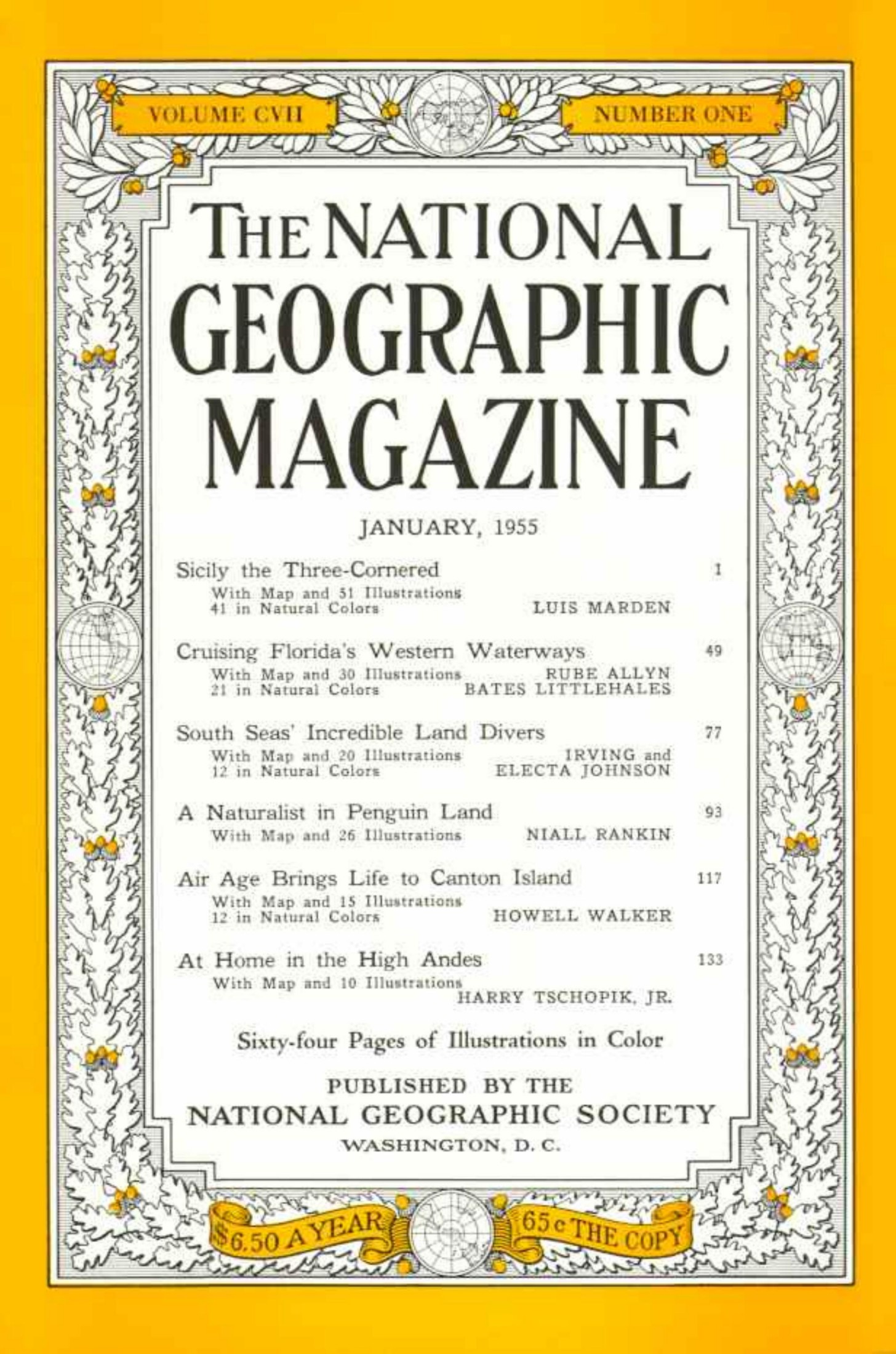 National Geographic 1955-01 107-1 Jan