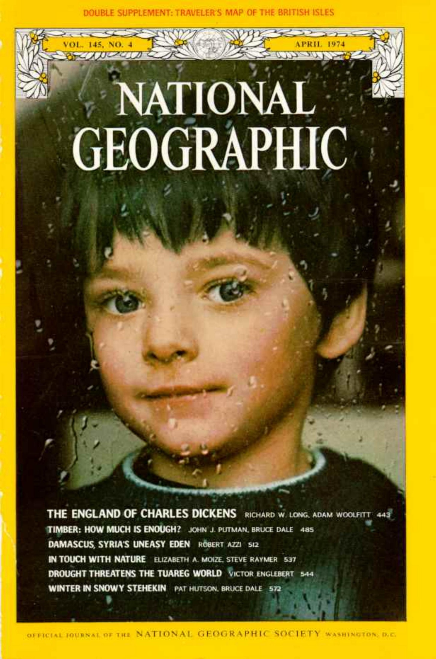 National Geographic 1974-04 145-4 Apr