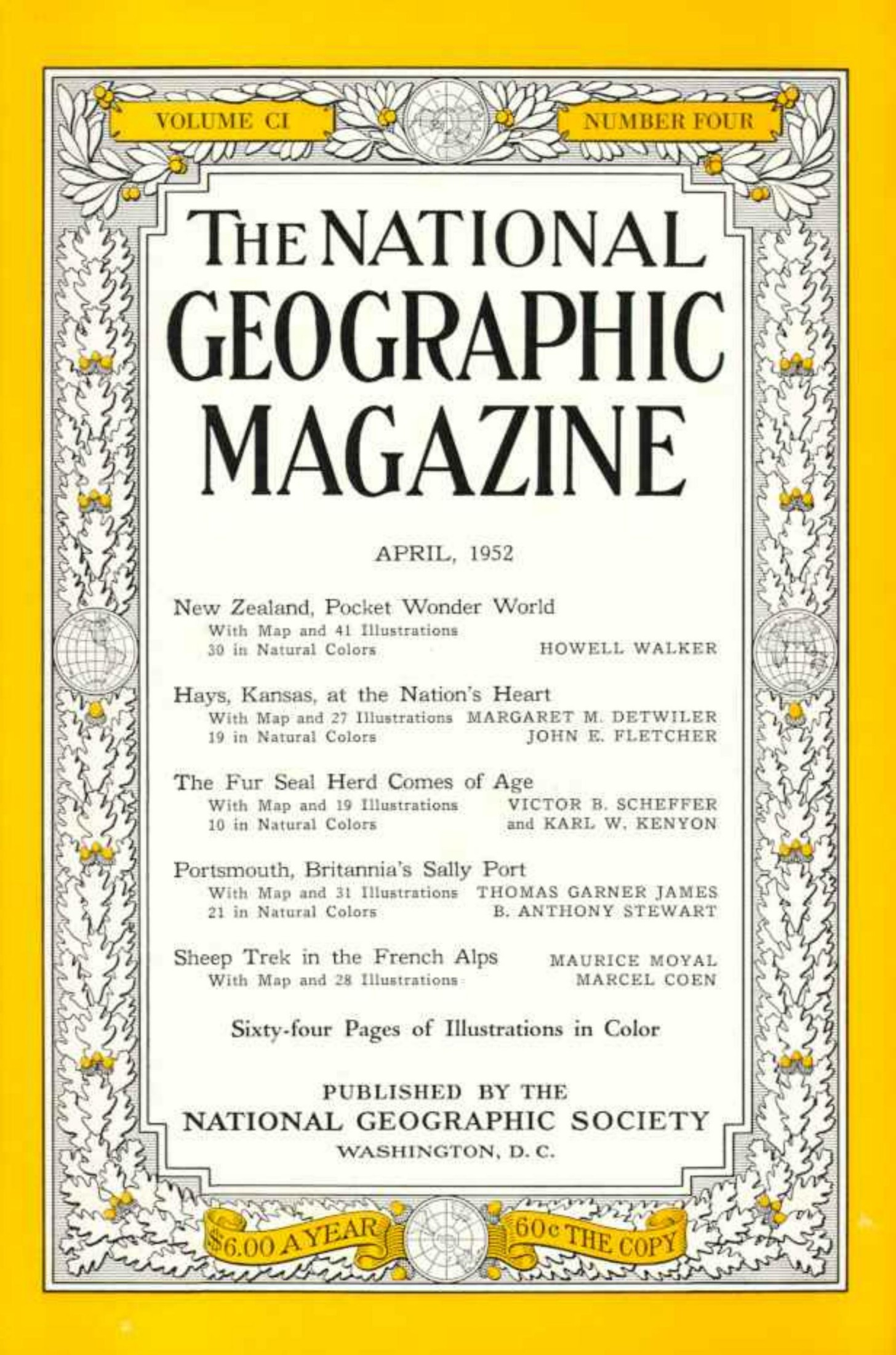 National Geographic 1952-04 101-4 Apr