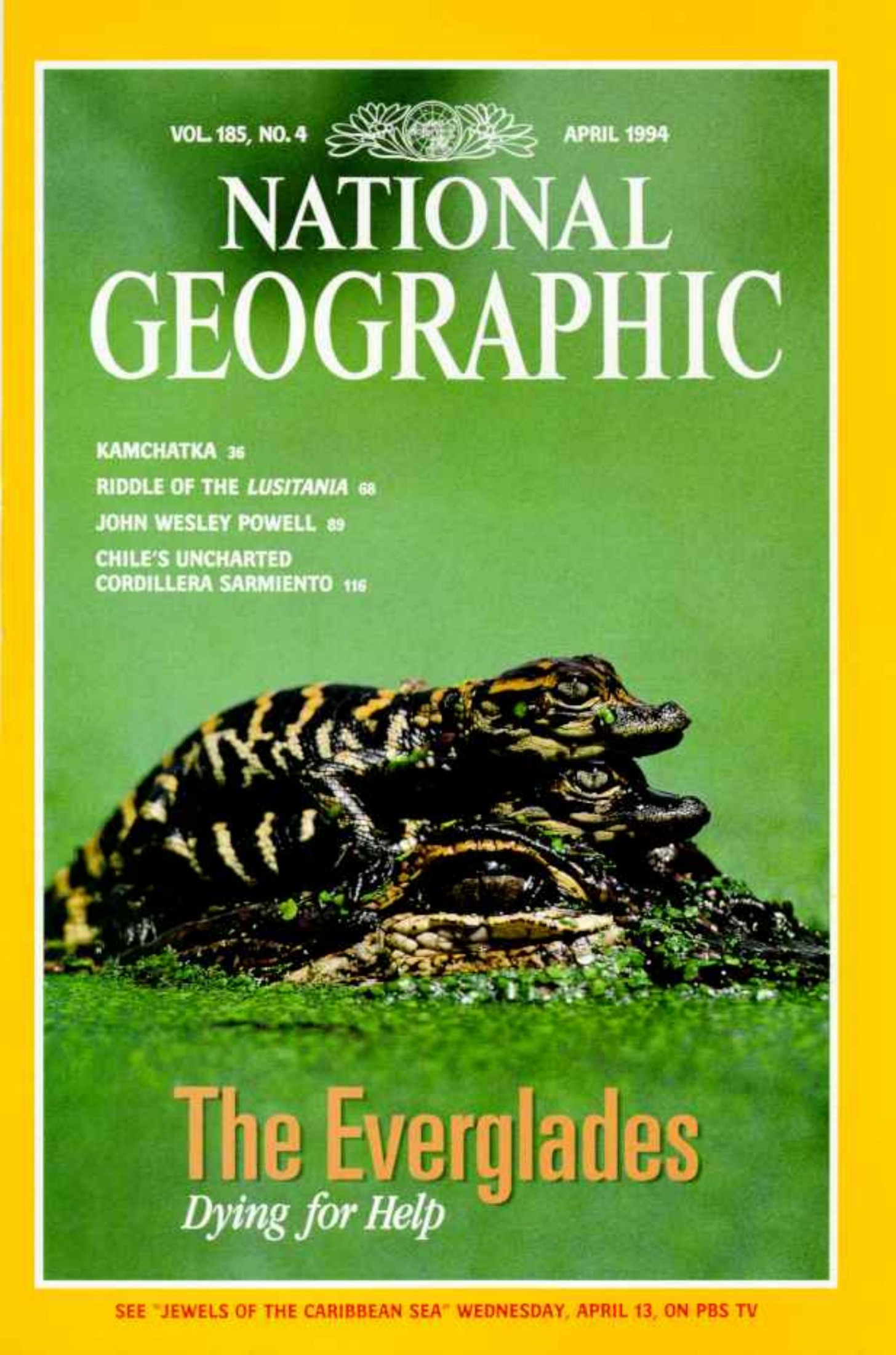 National Geographic 1994-04 185-4 Apr