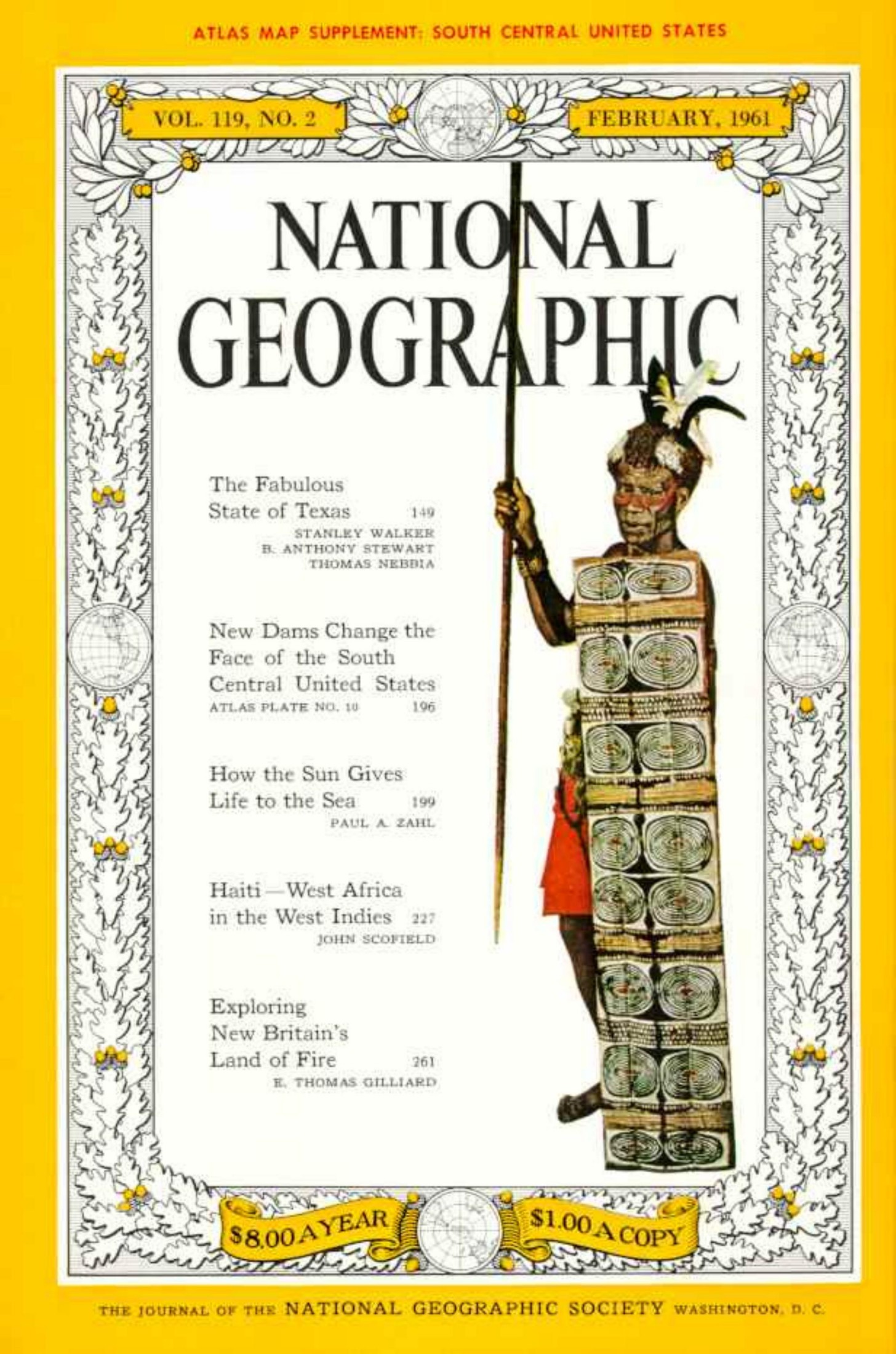 National Geographic 1961-02 119-2 Feb