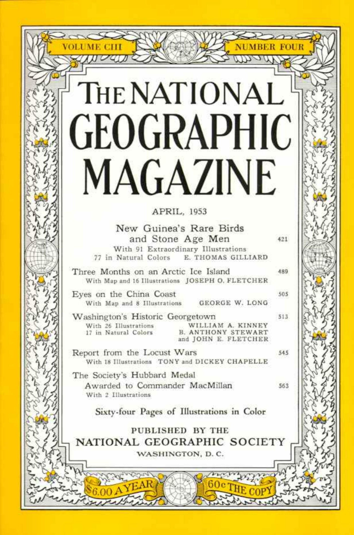 National Geographic 1953-04 103-4 Apr