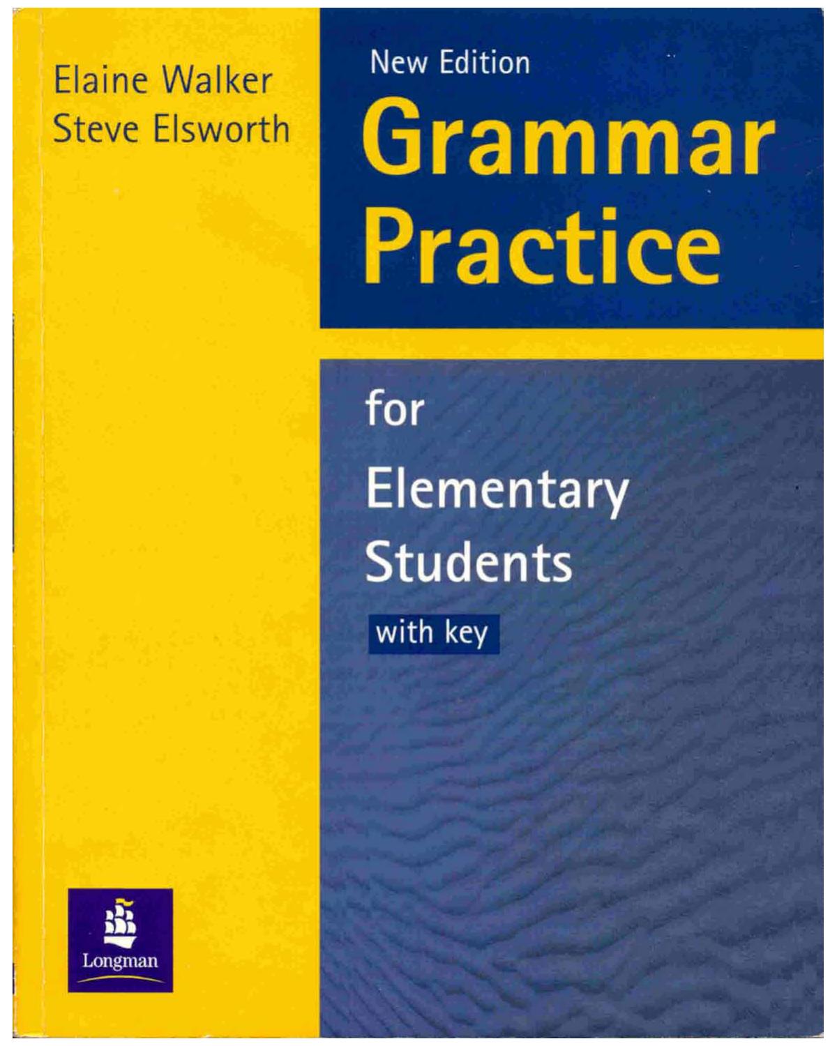 Grammar Practice for Elementary Students w