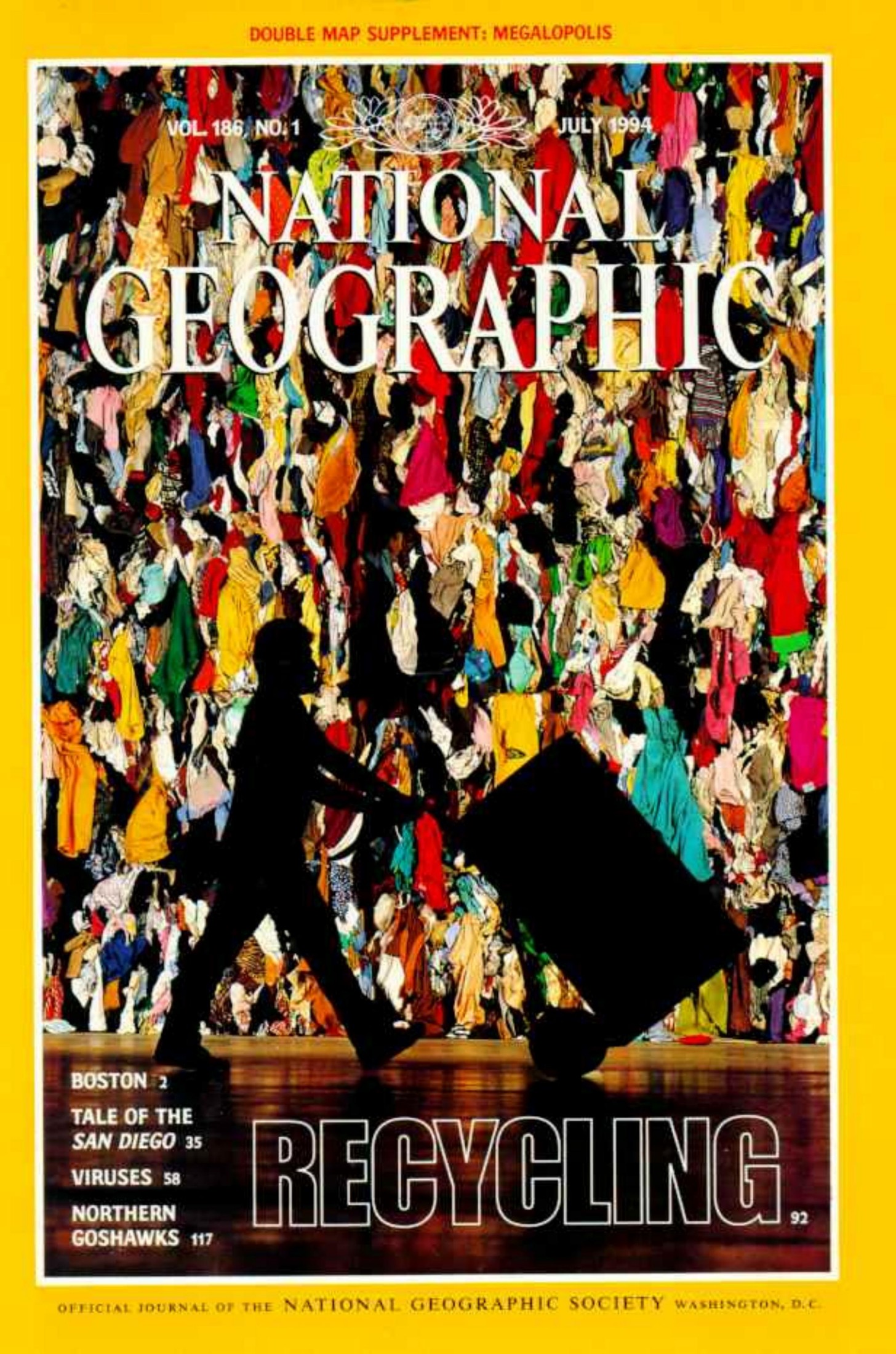 National Geographic 1994-07 186-1 Jul