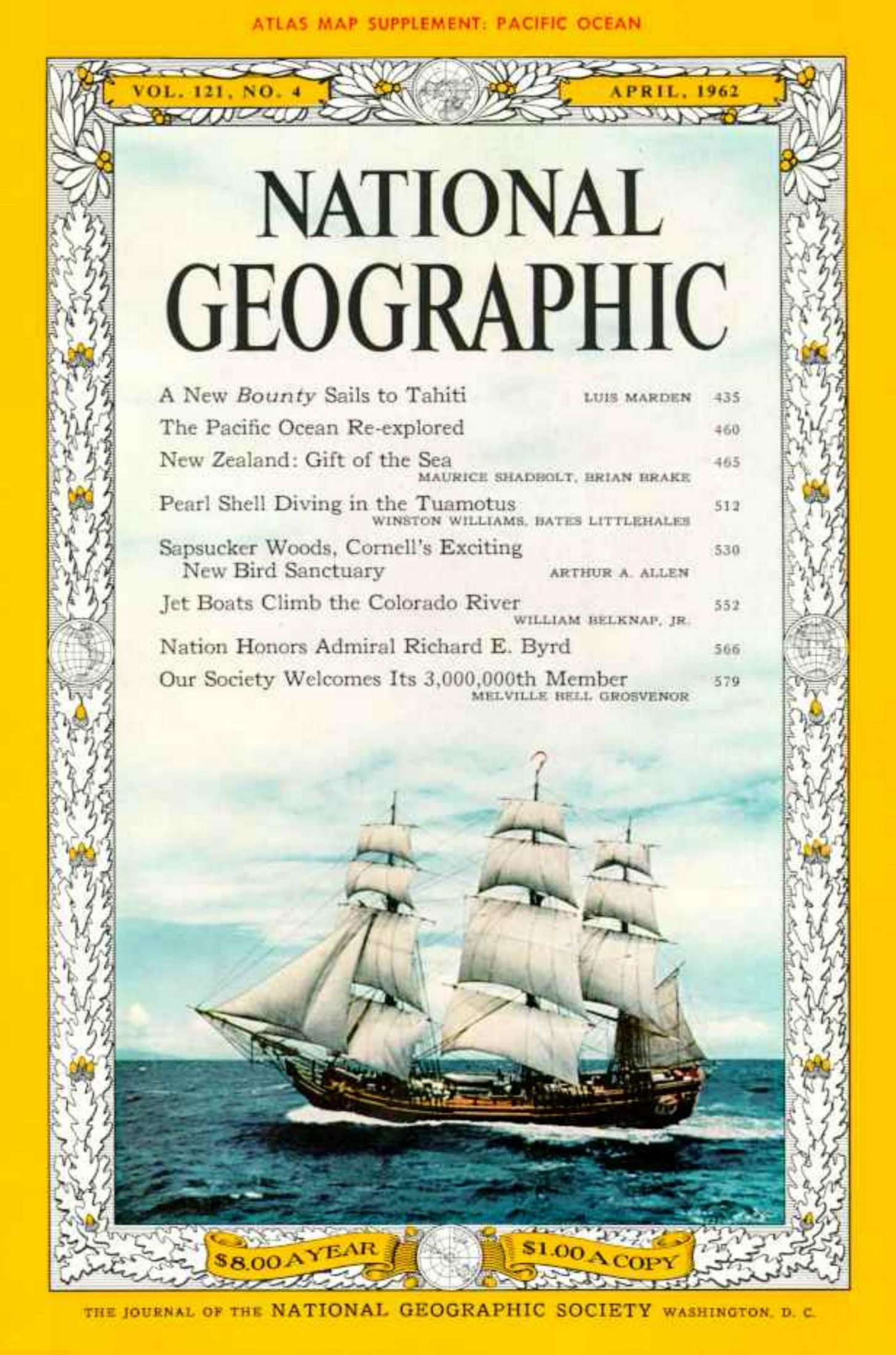 National Geographic 1962-04 121-4 Apr