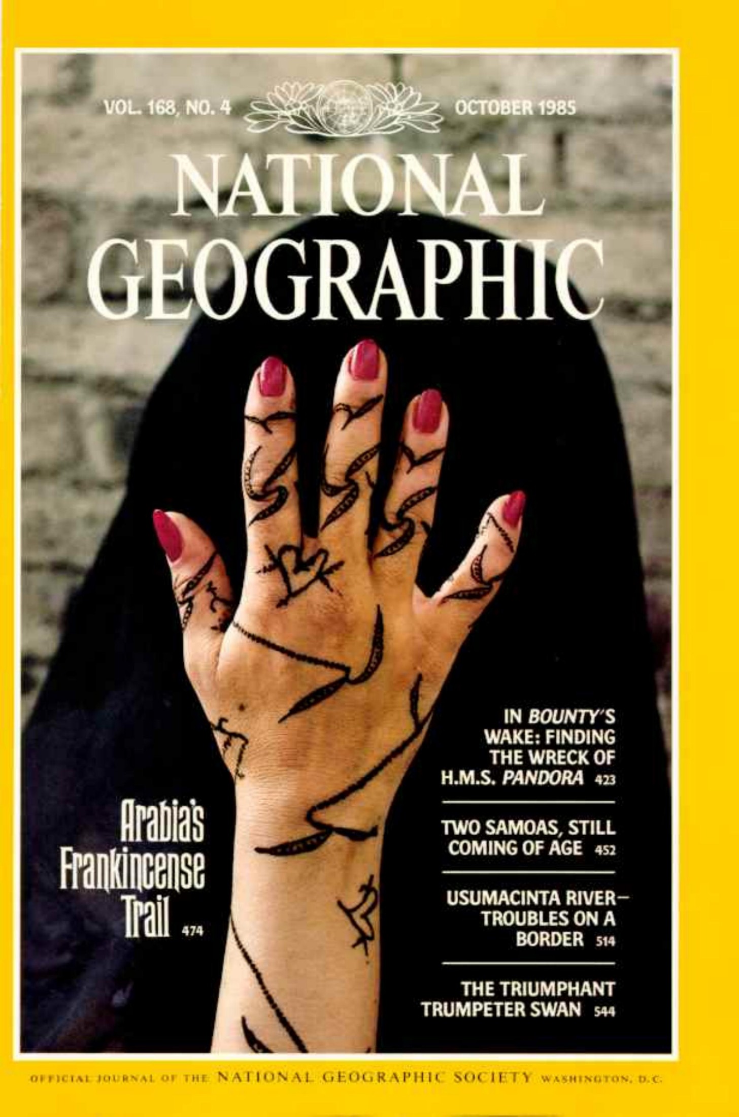 National Geographic 1985-10 168-4 Oct