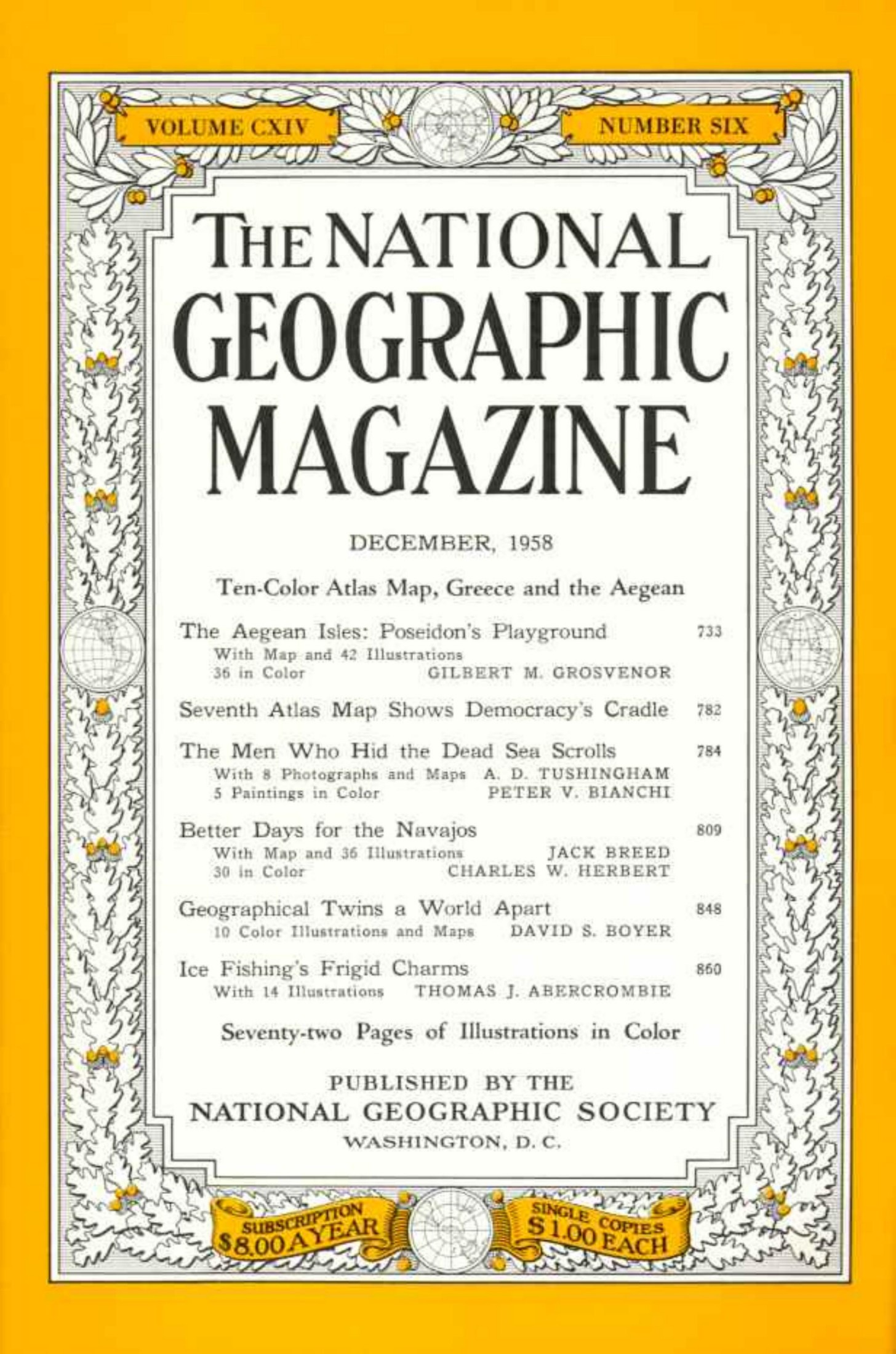 National Geographic 1958-12 114-6 Dec