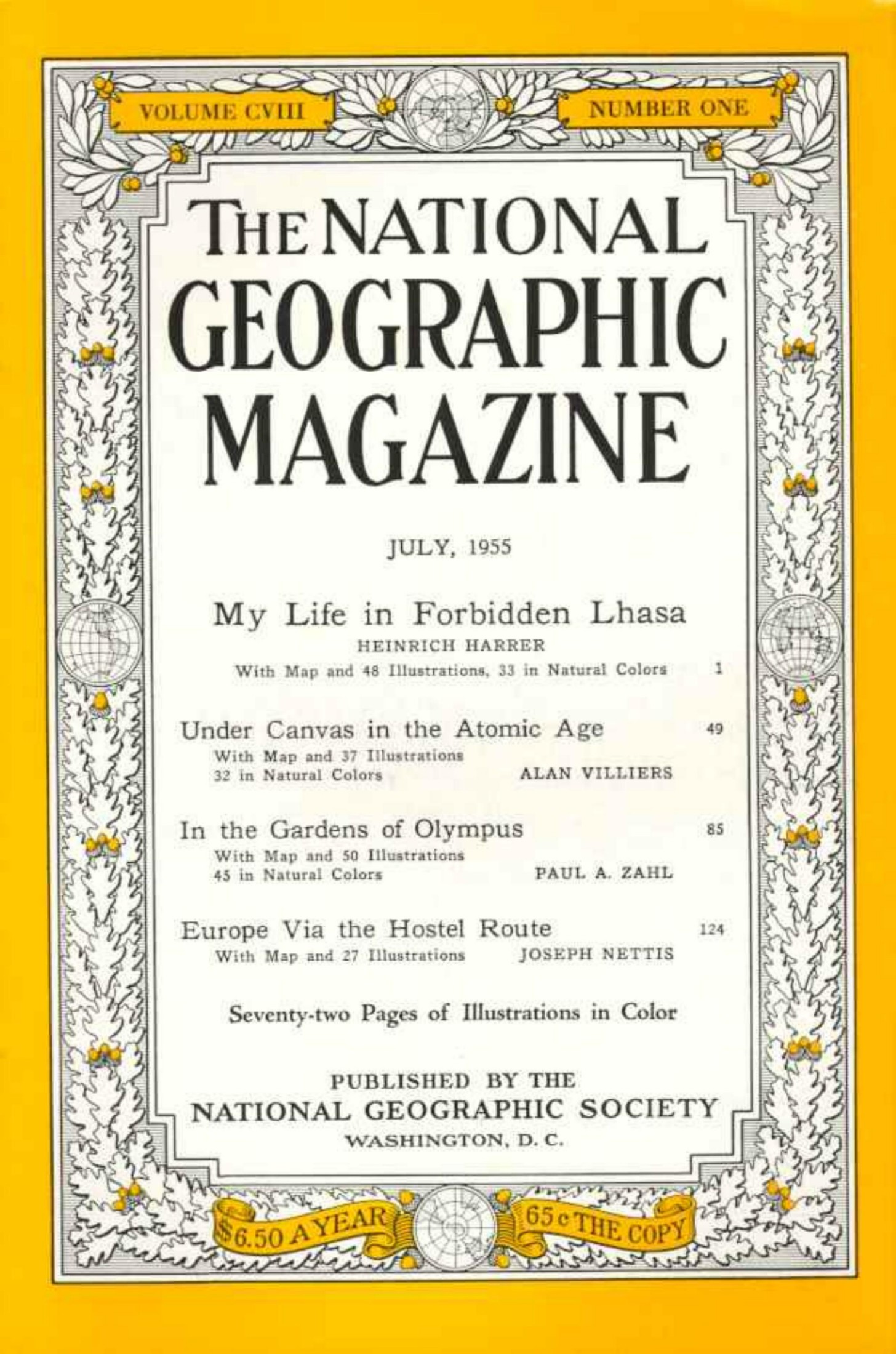 National Geographic 1955-07 108-1 Jul