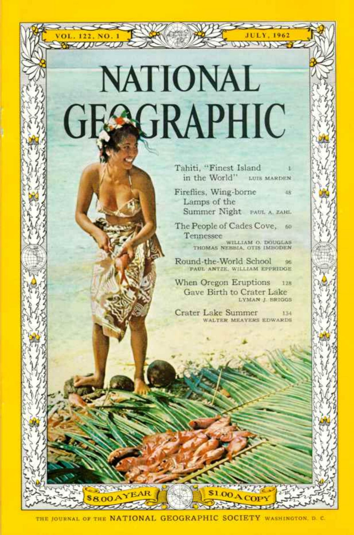 National Geographic 1962-07 122-1 Jul