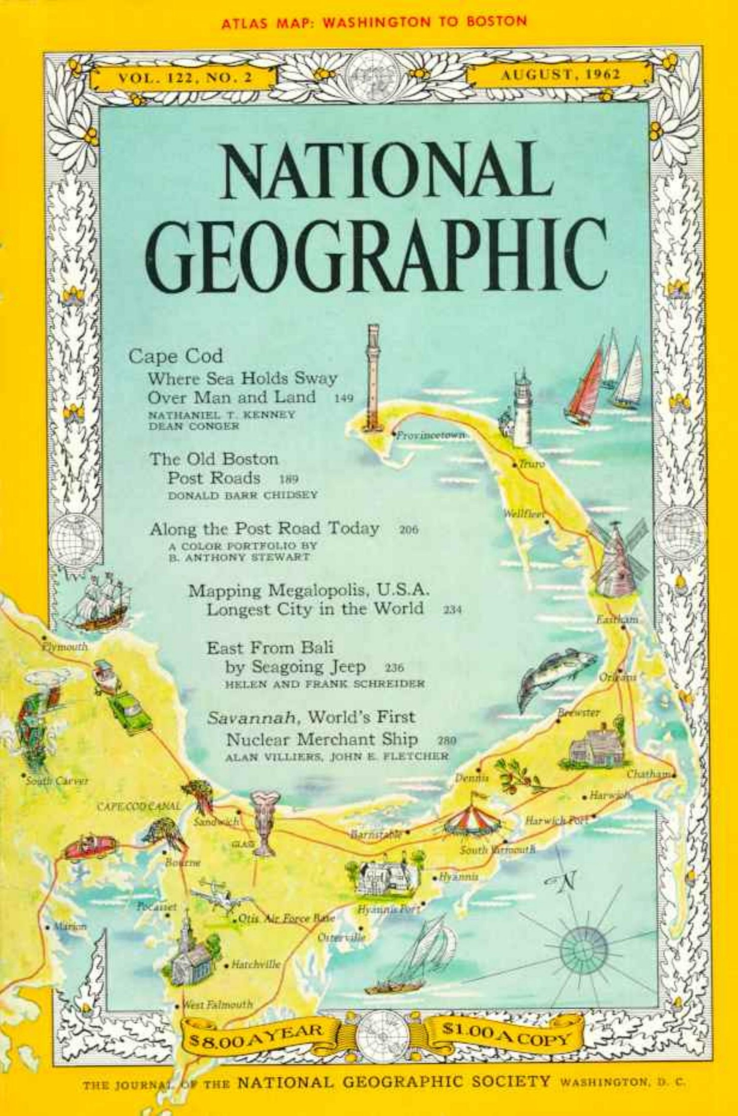 National Geographic 1962-08 122-2 Aug